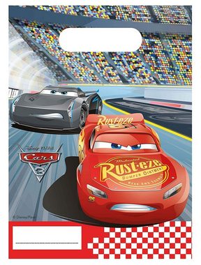 Procos Einweggeschirr-Set Cars 3 - Kindergeburtstags-Set (55-teilig)