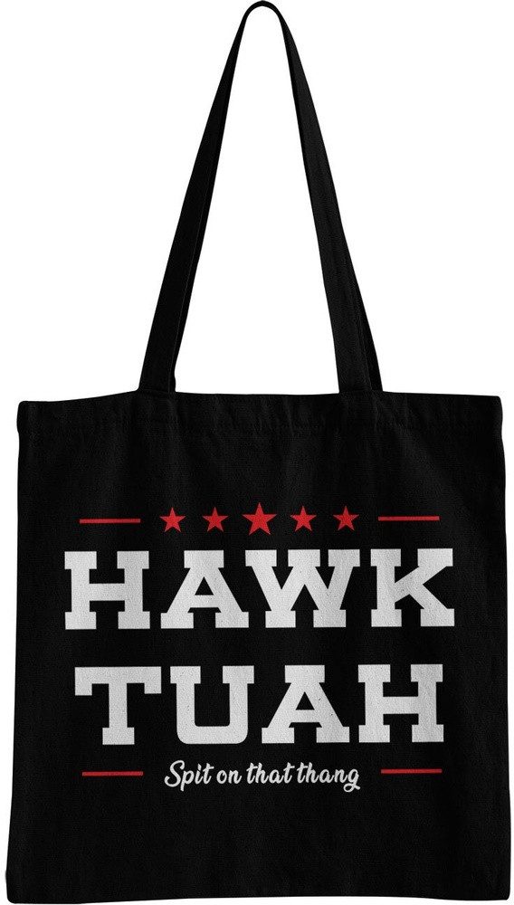 Hybris Tragetasche Hawk TuahSpit On That Thang Tote Bag