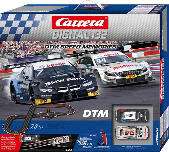 Carrera® Autorennbahn »Carrera® Digital 132 - DTM Speed Memories« (Streckenlänge 7,3 Meter)