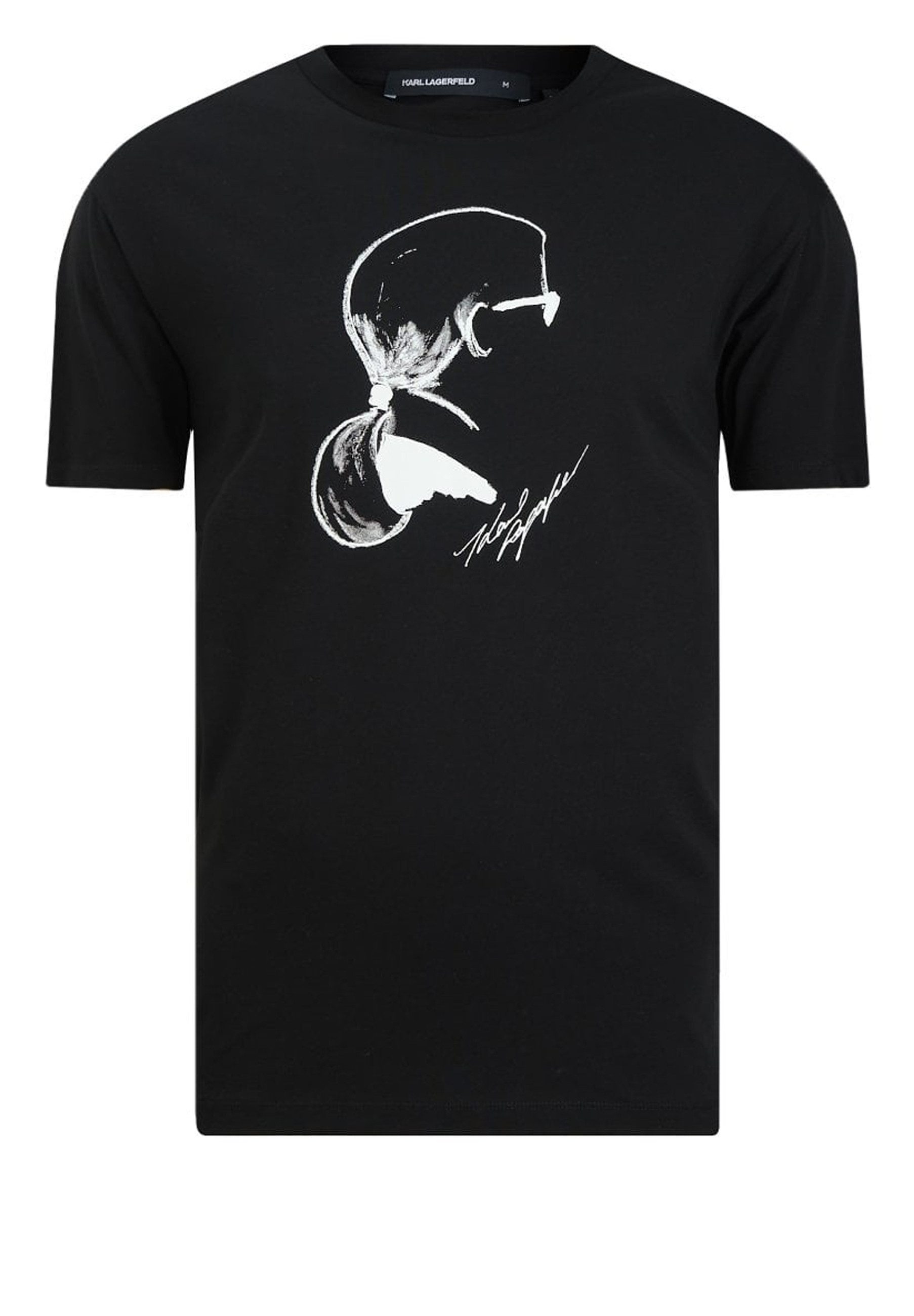 LAGERFELD T-Shirt mit Lagerfeld-Print (1-tlg)