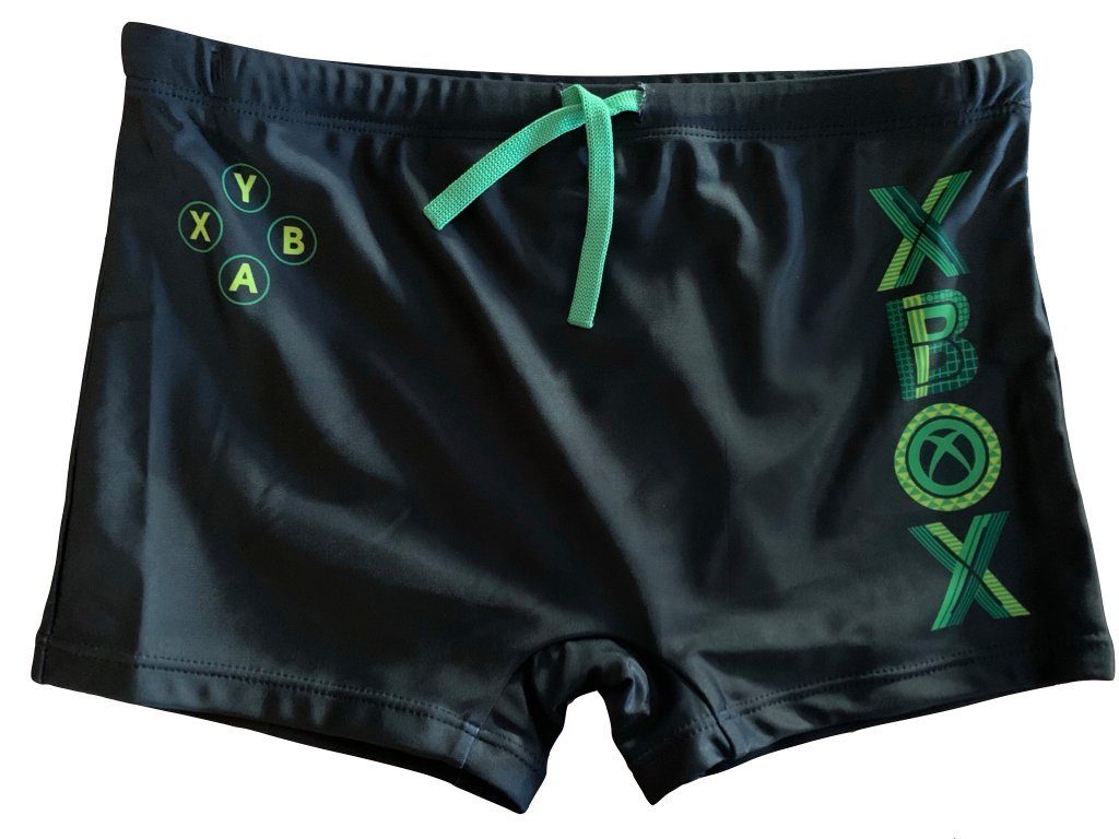 Xbox Boxer-Badehose XBOX Badeboxer schwarz günstig online kaufen