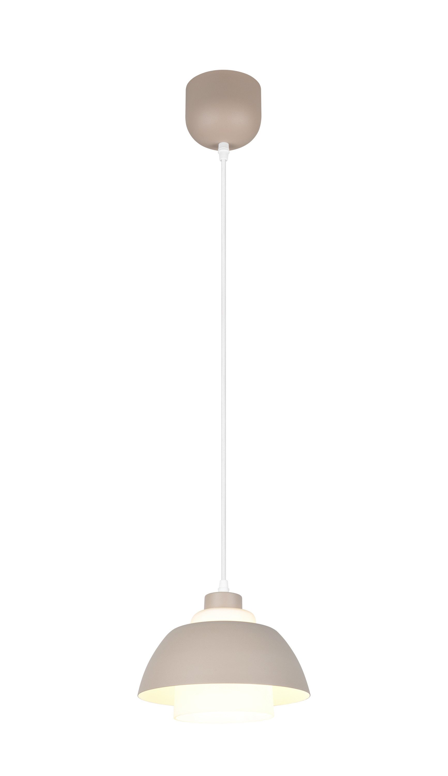 Reality Leuchten Pendelleuchte Reality Leuchten Pendelleuchte TILOS beige DH 23x150 cm beige