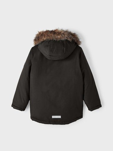 black PB Name It JACKET NKMMARLIN Parka PARKA