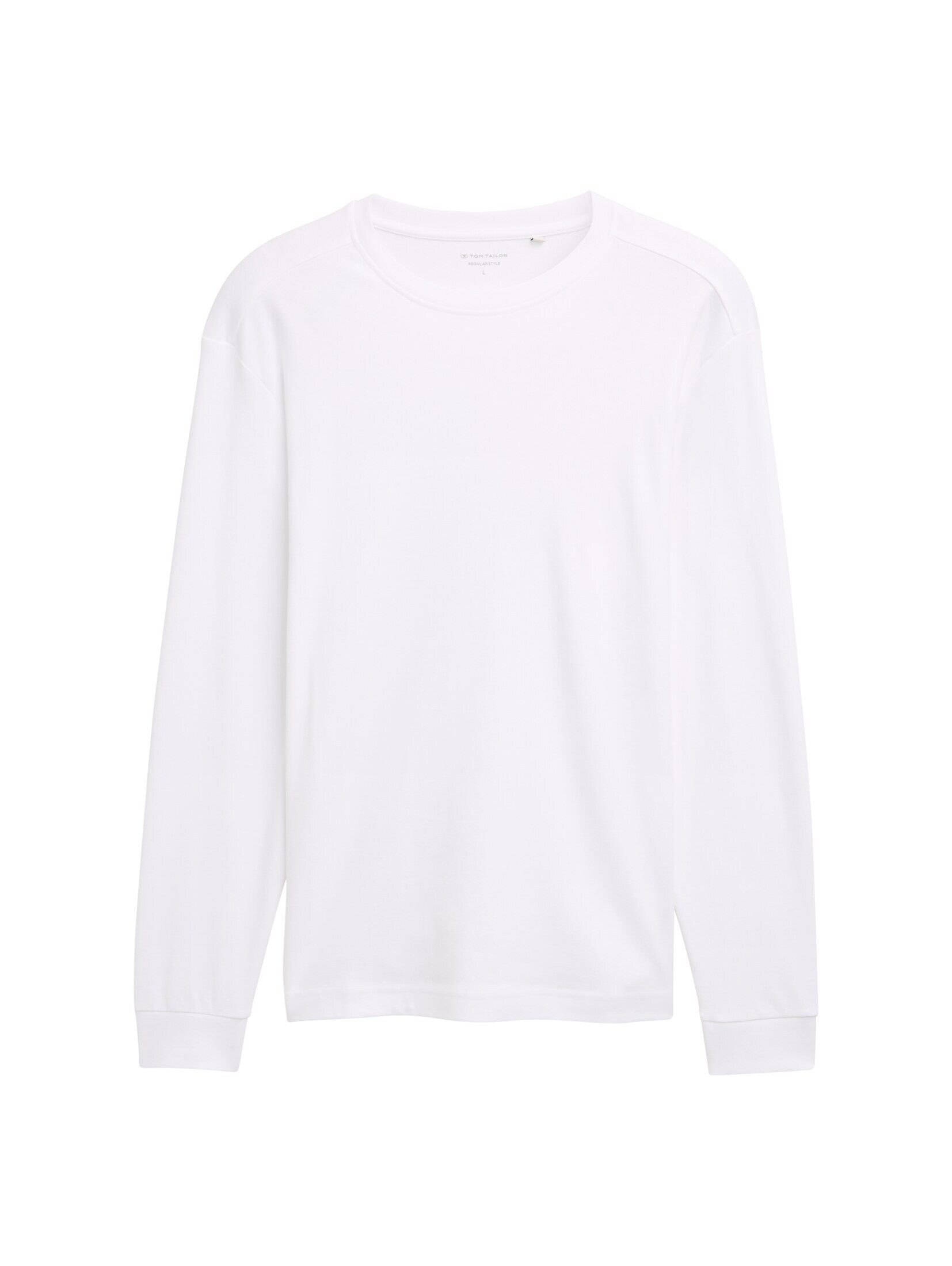 TOM TAILOR Langarmshirt Langarmshirt aus Baumwolle günstig online kaufen