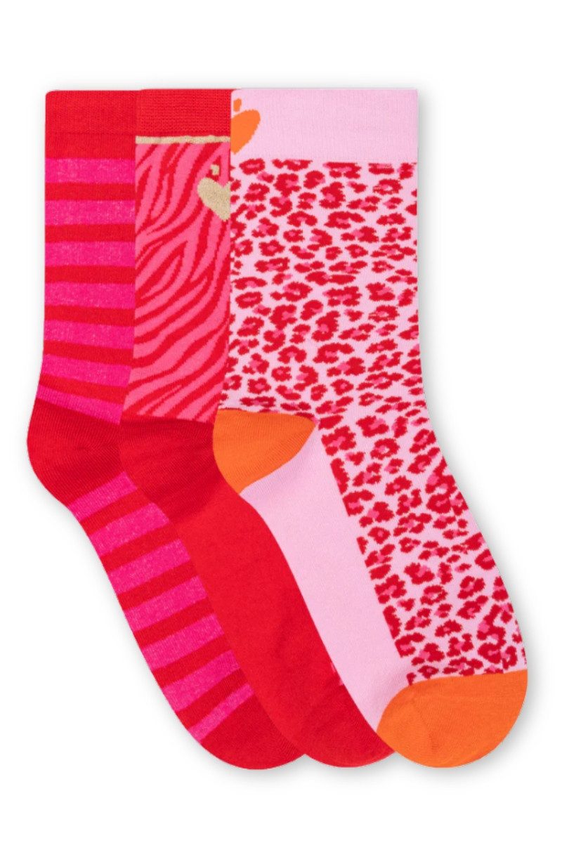 Lieblingsstück Trachtensocken Lovely Socks - SNEAKER & KULTURTASCHE - sunset orange