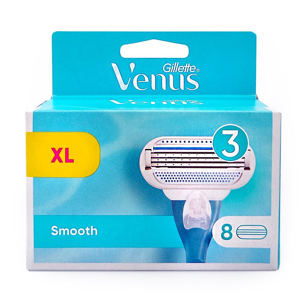 Gillette Rasierklingen Smooth 10 8er Rasierklingen, x Venus Pack Gillette