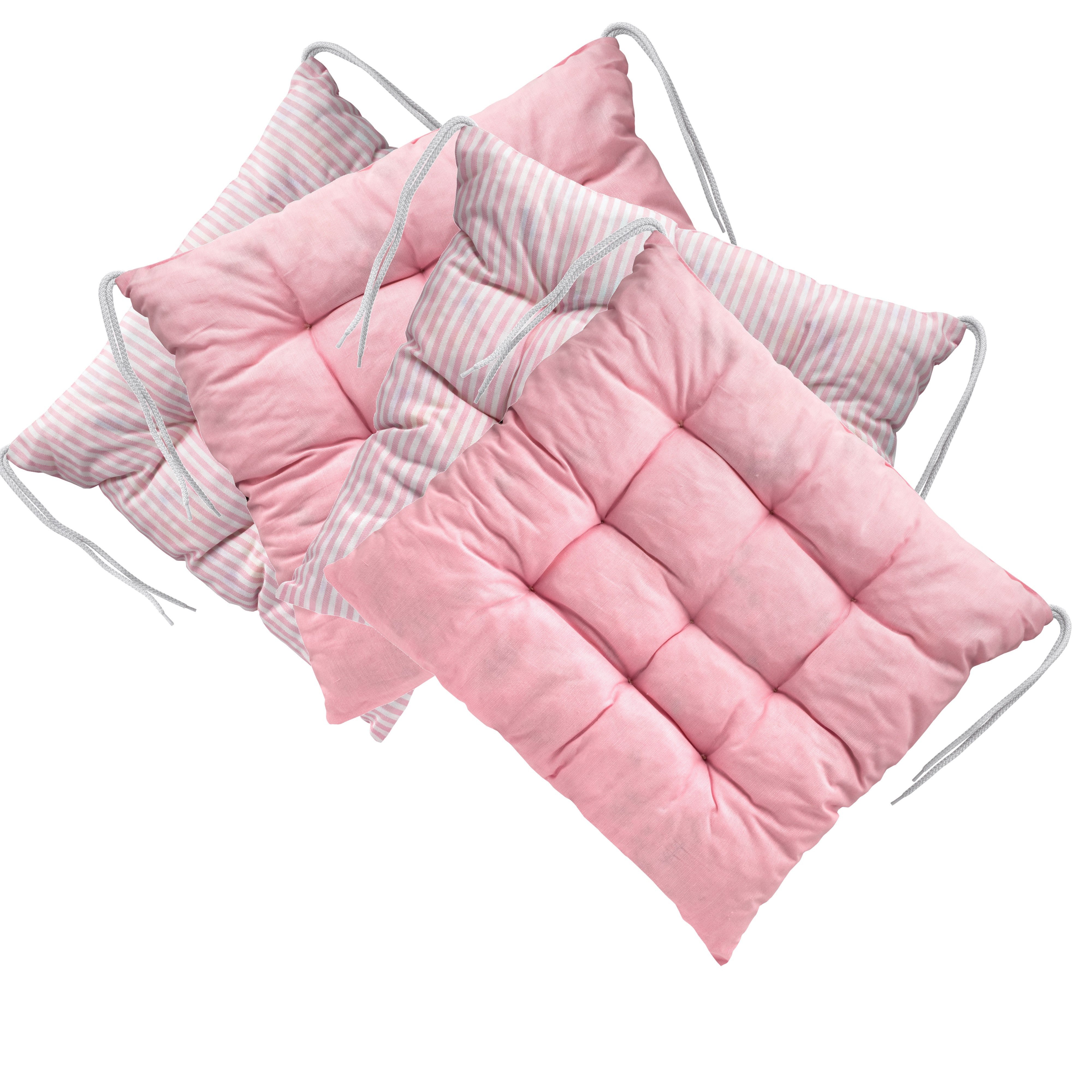 LILENO HOME Stuhlkissen - Wende Sitzkissen für Gartenstuhl oder Küchenstuhl günstig online kaufen