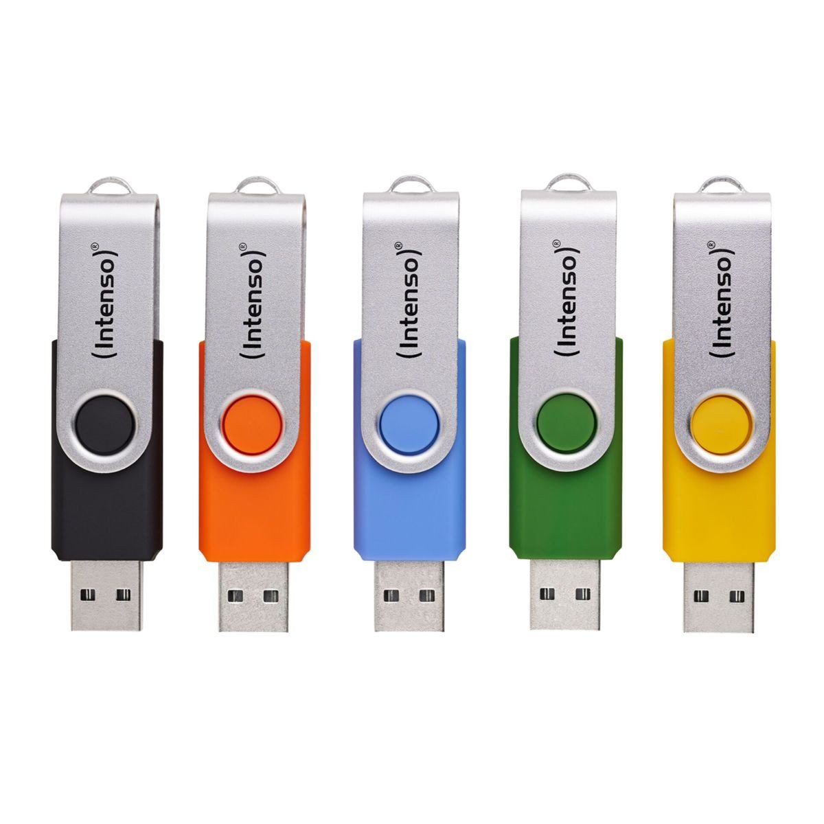 Intenso Office Line 5x 64GB USB Stick 3.2 Multipack x5 USB-Stick
