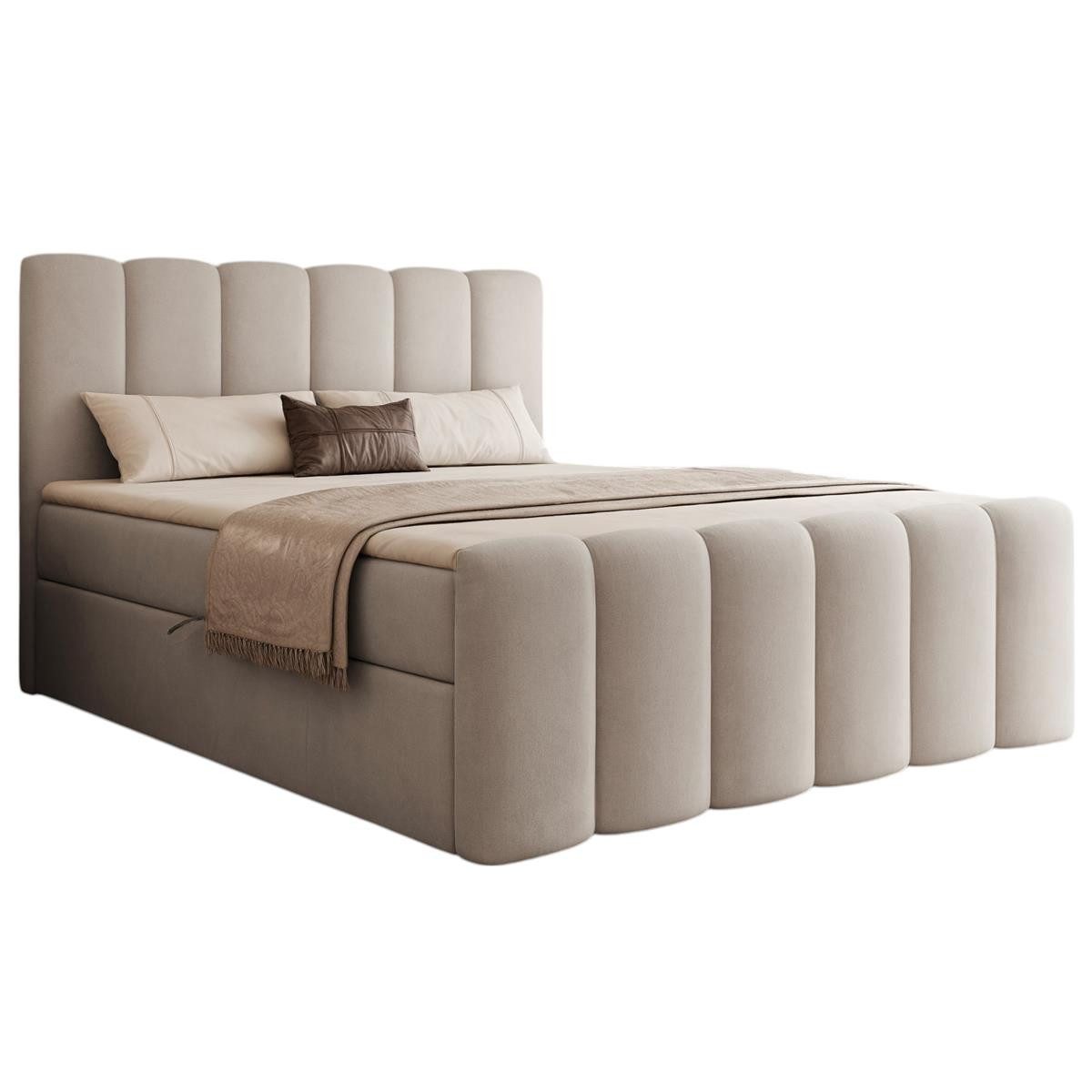 Compleo Boxspringbett BUBBLE, Wolkenbett, Bequem, Bonell, günstig online kaufen