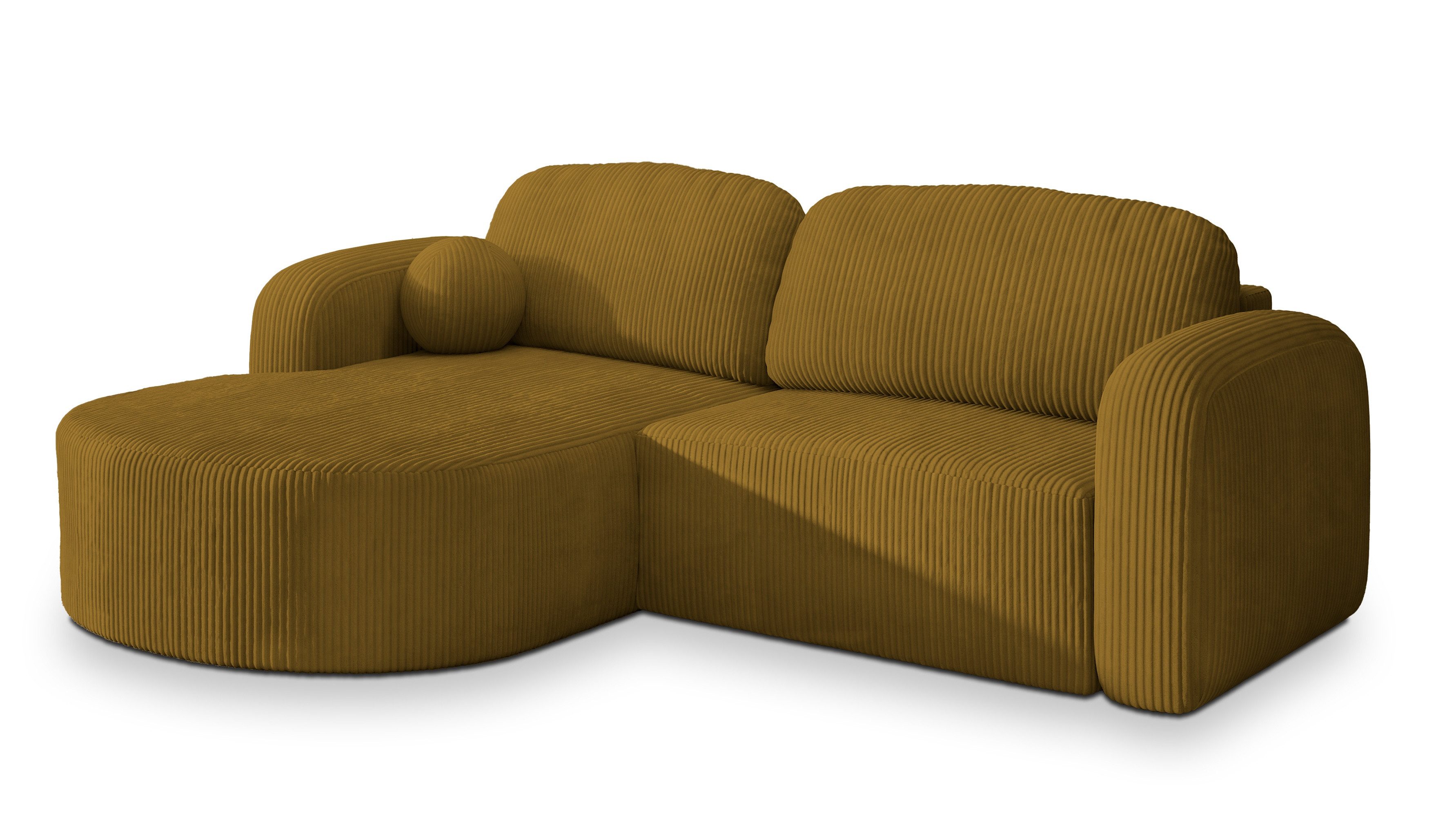 Masseno Ecksofa AMILIA mit Schlaffunktion L-Form, günstig online kaufen
