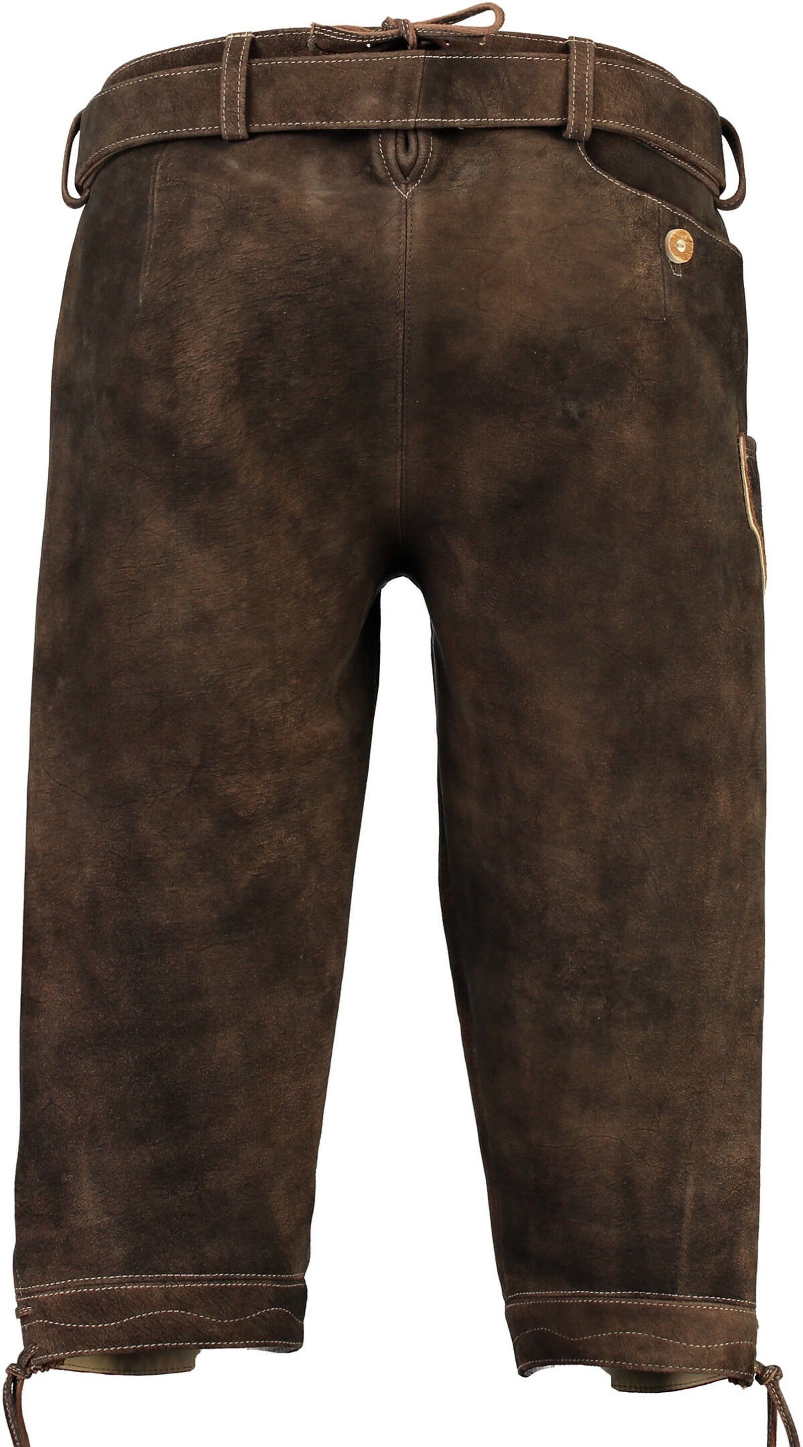 WENSKY Wensky & & Lederhose Ziegenleder SPIETH Leder-Kniebundhose nutria Ottfried Spieth