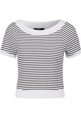 Zero T-Shirt mit Streifen (1-tlg) Plain/ohne Details