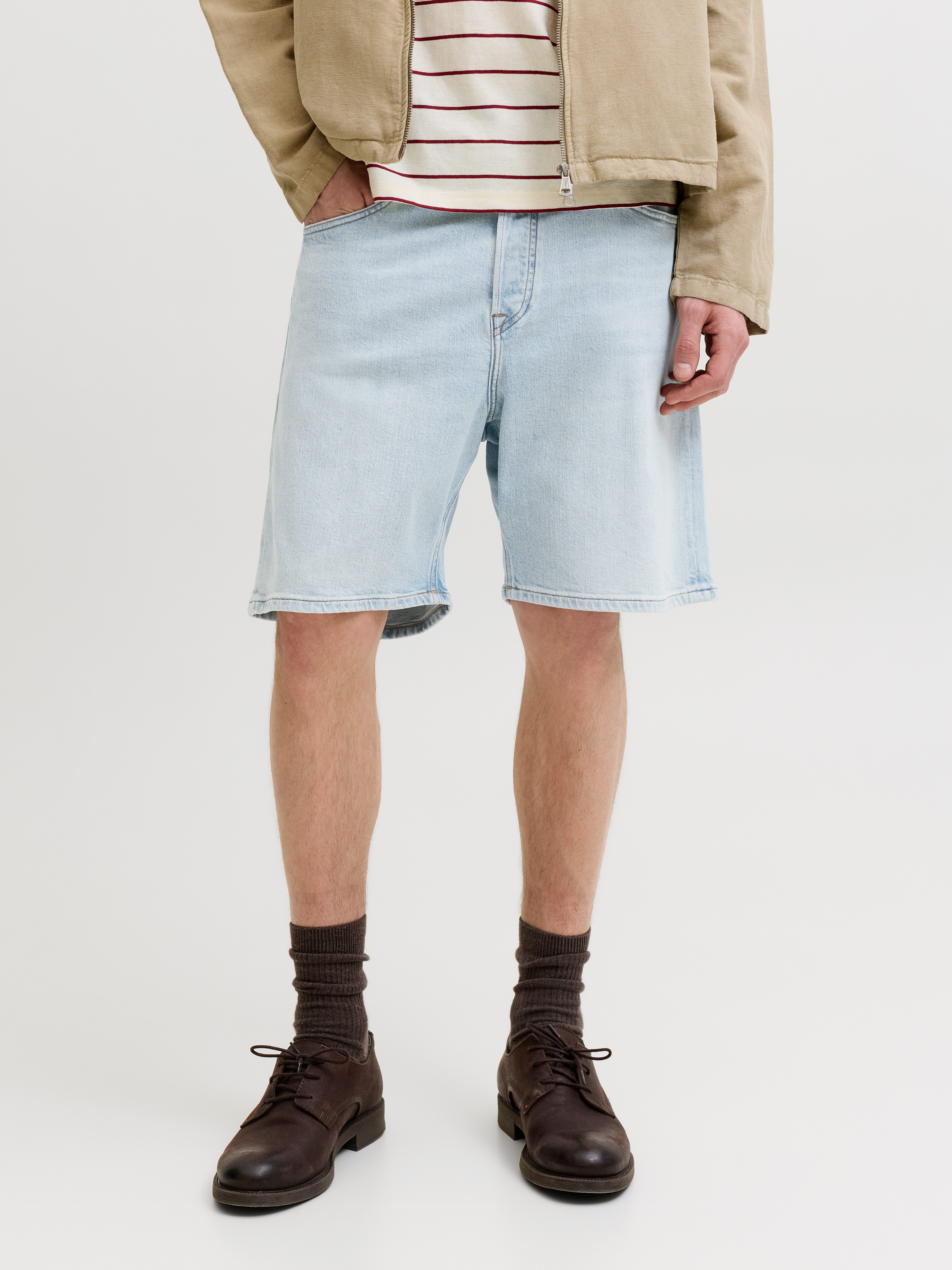 Jack & Jones Jeansshorts JJITONY JJORIGINAL SHORTS AM 460 SN Baumwollmischung, relaxed fit