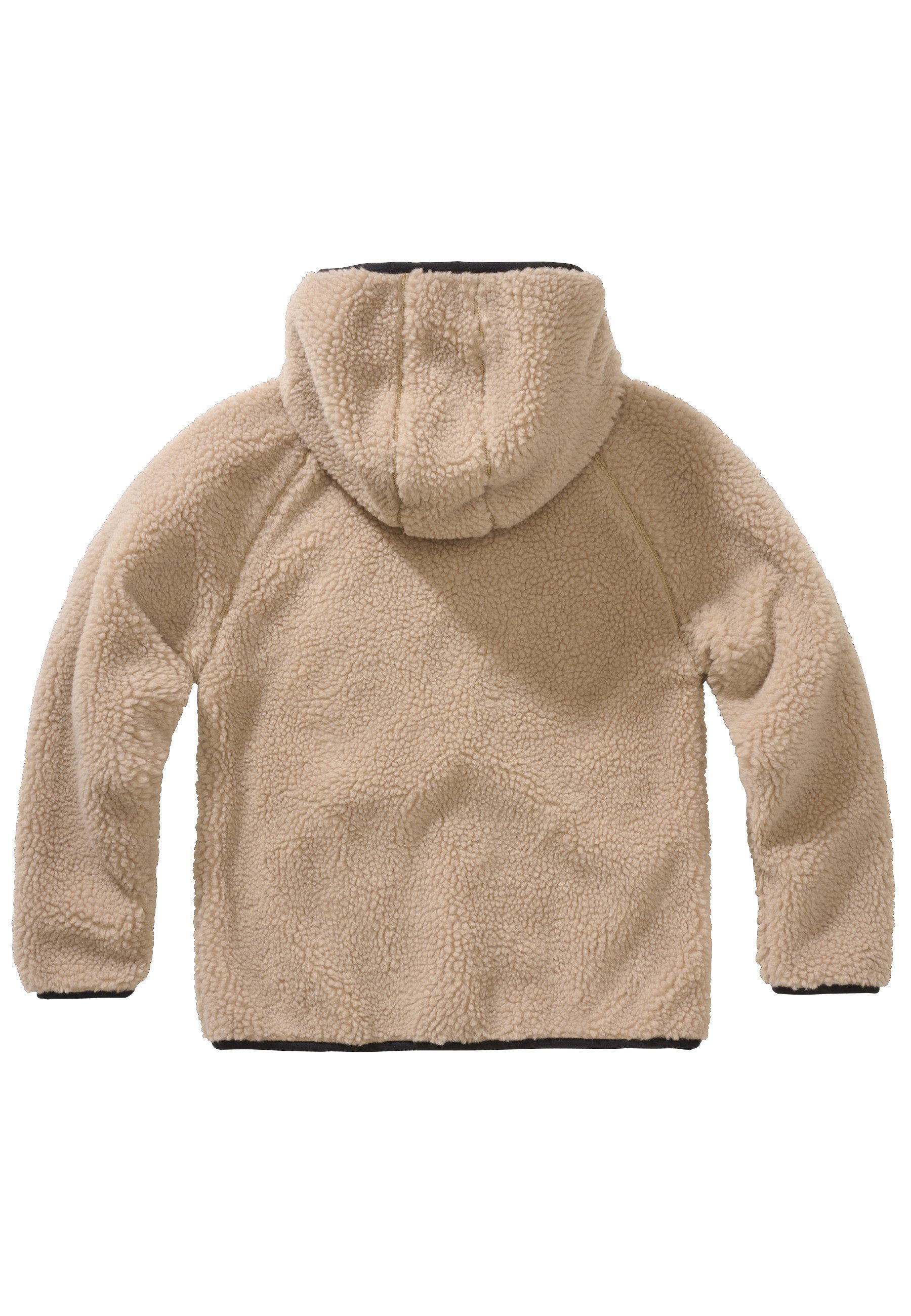 Brandit Allwetterjacke Brandit Damen Kids Teddyfleecejacket Hood (1-St)
