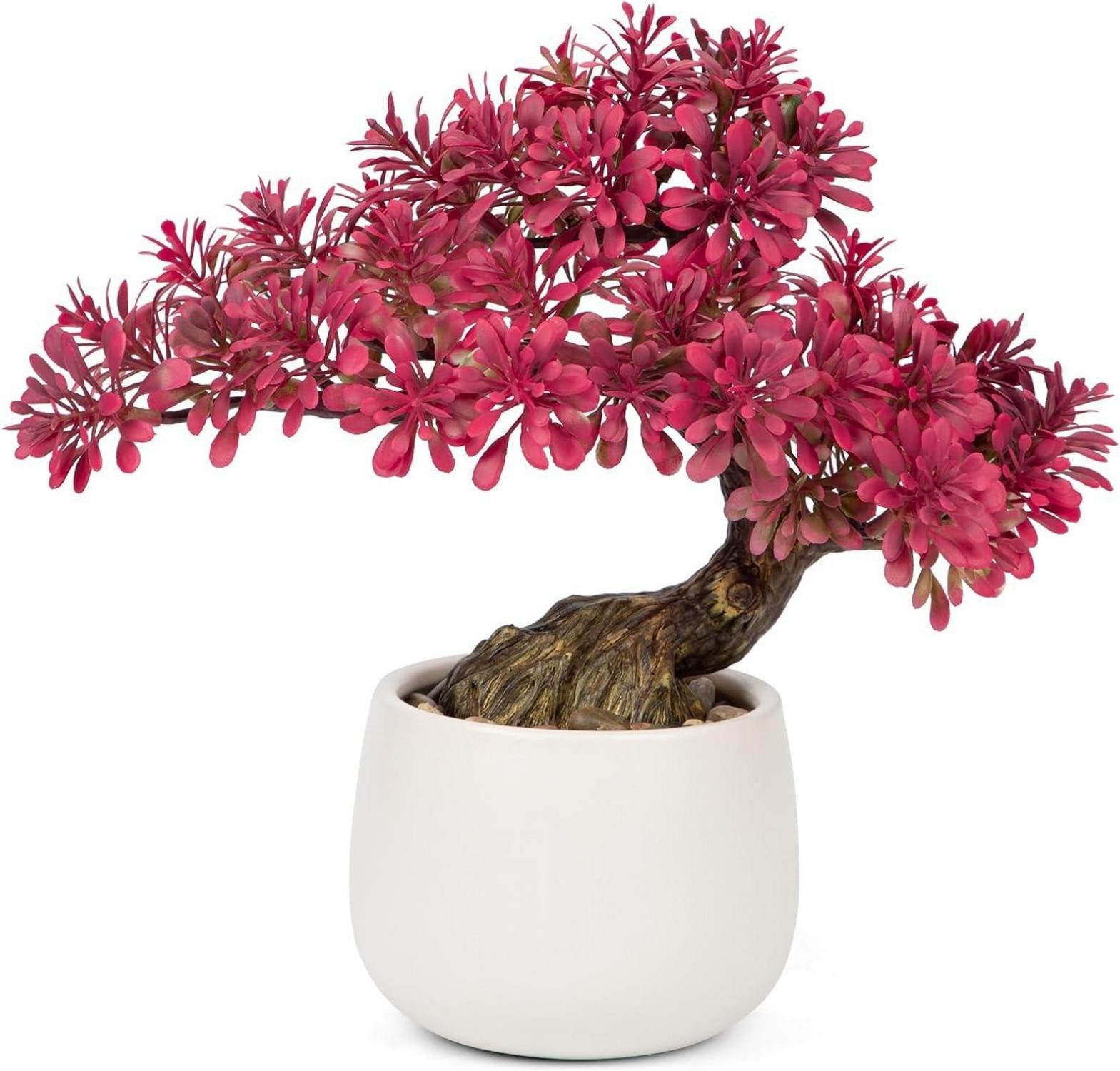 LuxusKollektion Dekohänger Kunstpflanze Bonsai Baum Podocarpus günstig online kaufen