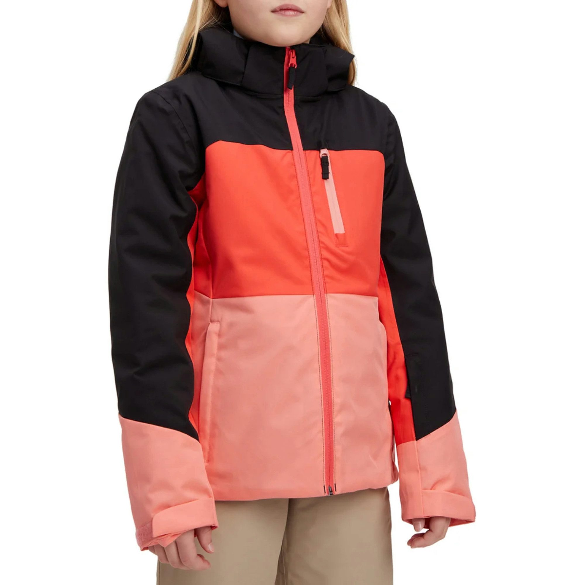 McKINLEY Anorak Kinder Jacke Daniele G - Red Light/Black Night