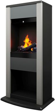 Dimplex Elektrokamin Cubic, anthrazit-grau, mit Fernbedienung, Heizung, 3D Optimyst® Flammeneffekt