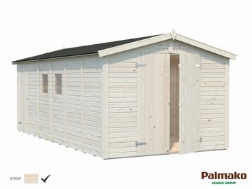 Palmako Gerätehaus Dan 14,2 Holz Gartenhaus, BxT: 273x550 cm