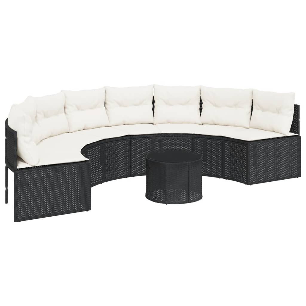 vidaXL Loungesofa Gartensofa mit Tisch und günstig online kaufen