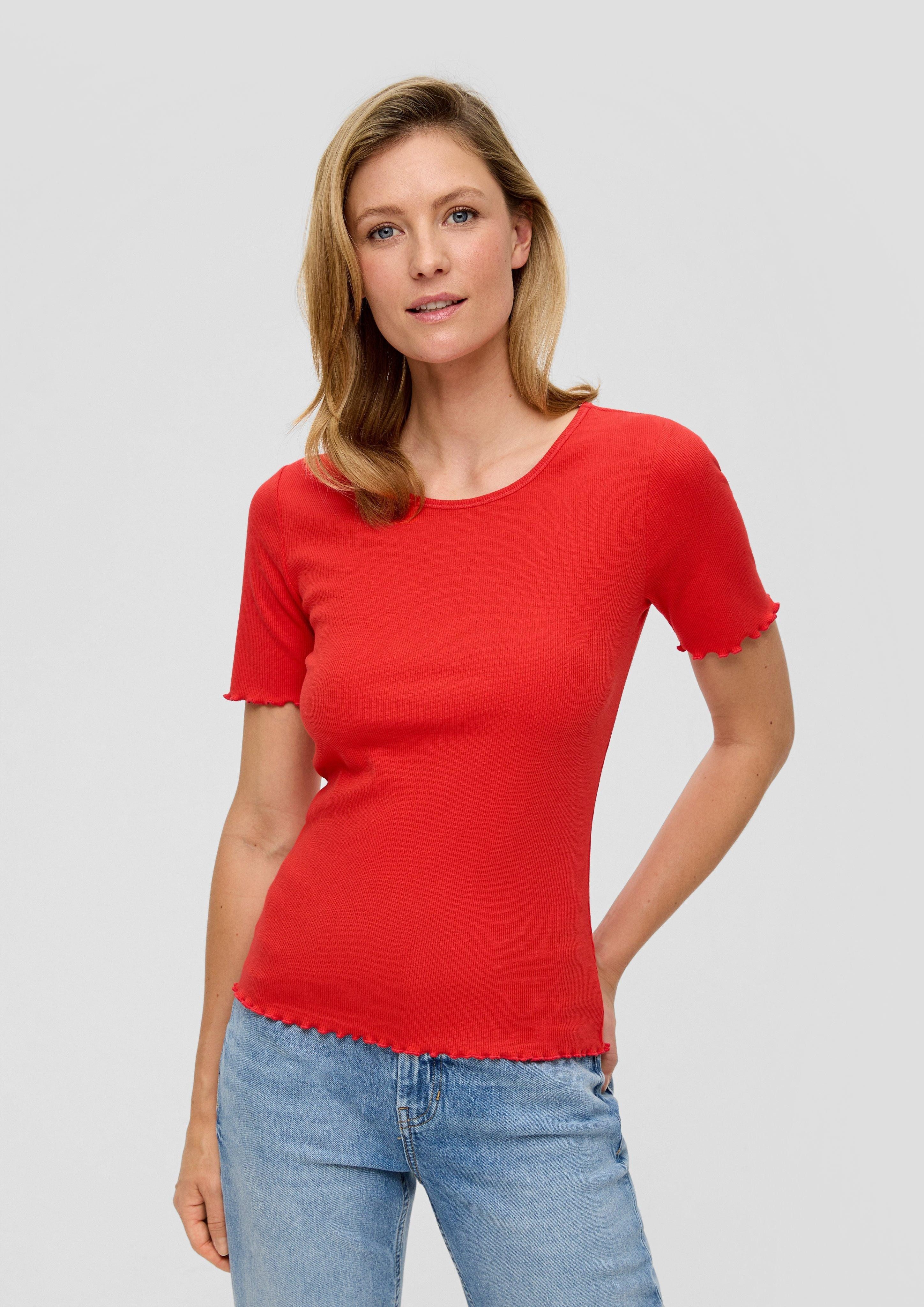 s.Oliver Kurzarmshirt Elastisches T-Shirt im Slim günstig online kaufen
