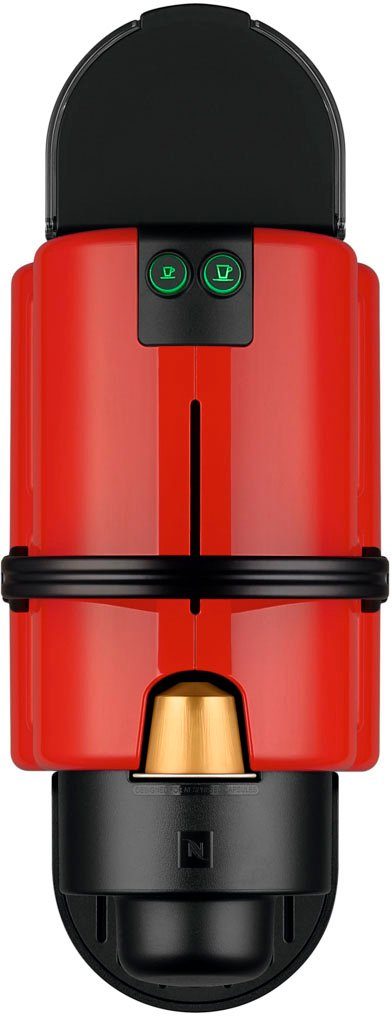 Nespresso Kapselmaschine XN1005 Inissia einstellbar, Kapseln von inkl. Krups, mit 14 Willkommenspaket Kaffeemenge