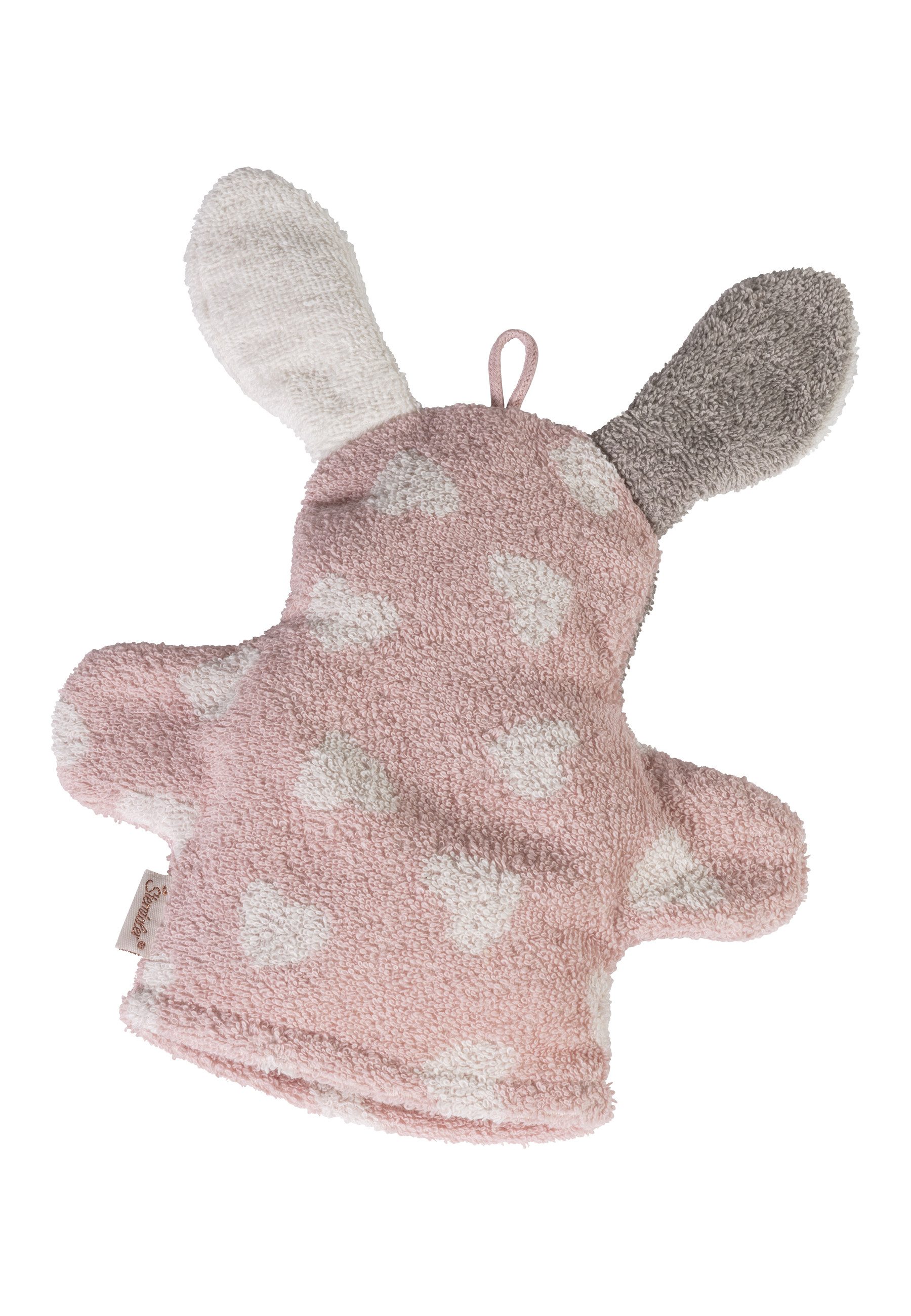 Sterntaler® Badetücher Multipack Frottee ESEL Emmi Girl, Frottee (1-St), Set bestehend aus Kapuzenbadetuch und 2 in 1 Spiel-Waschhandschuh. – Bild 4 von 5