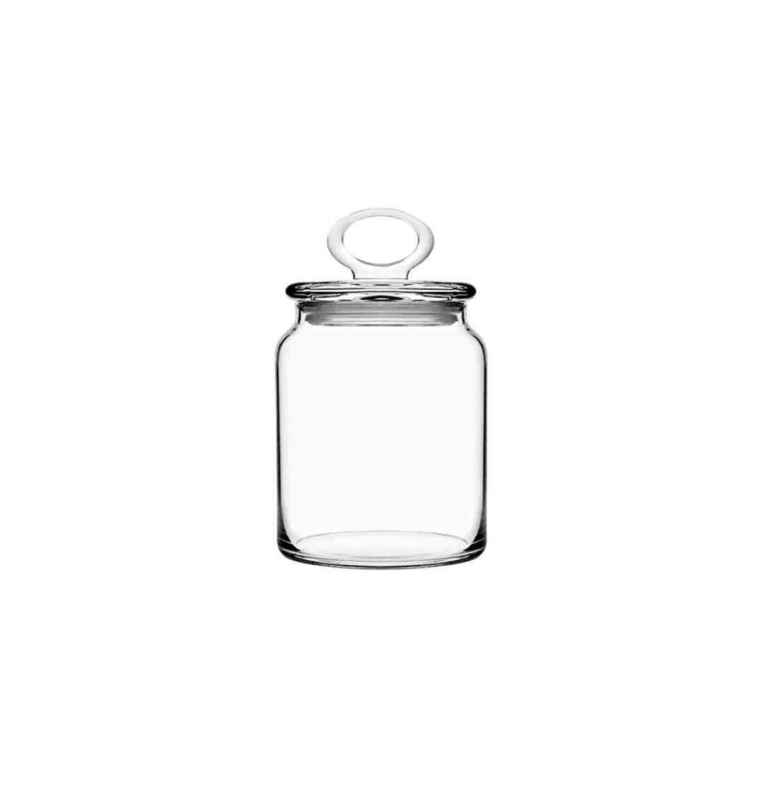 Pasabahce Vorratsdose Kitchen Slim, Glas, (1-tlg), aus hochwertigem Glas 860 ml - 19 x 8 cm