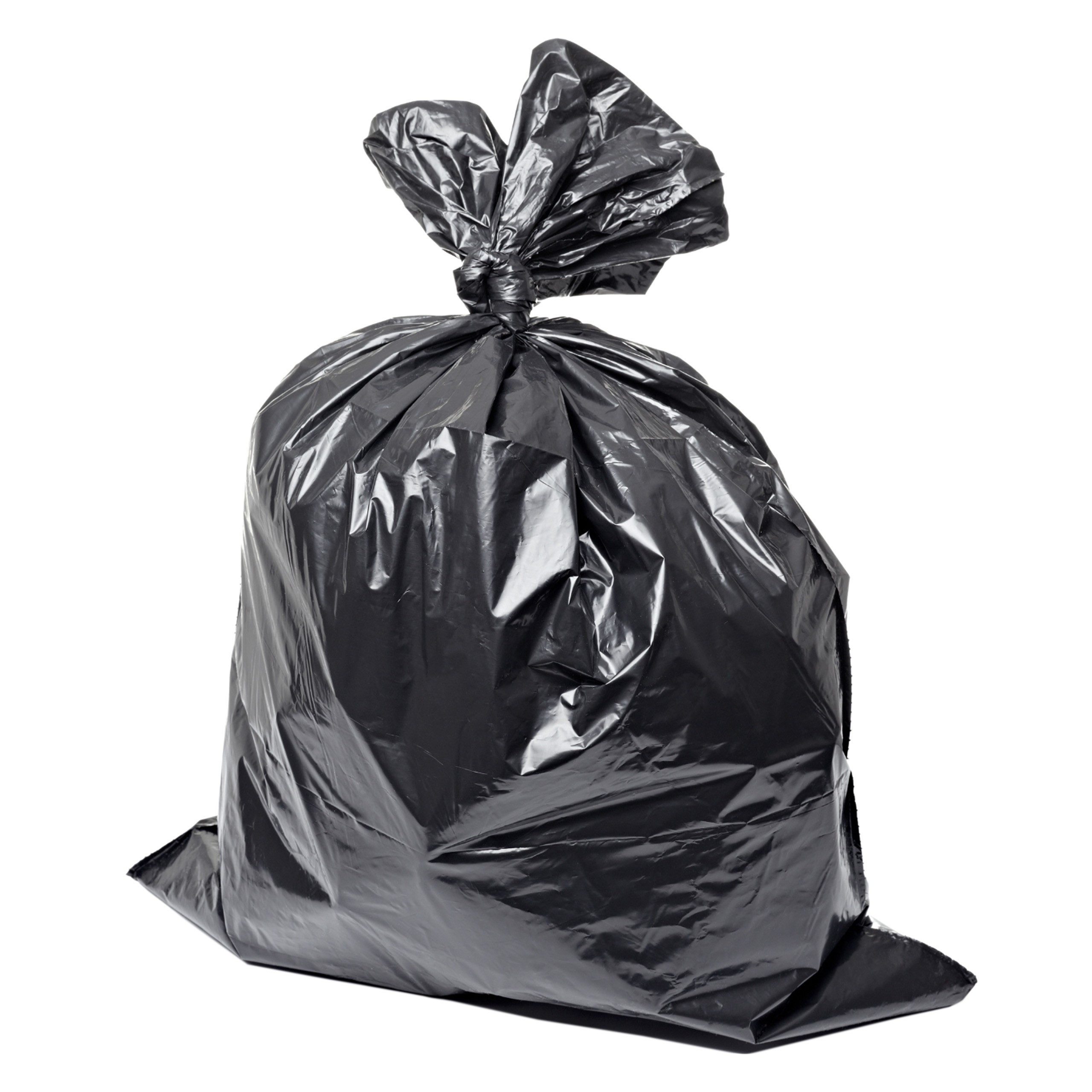 Müllbeutel Schwarze Müllsäcke, Schwerlast-LDPE 35l 50 Säcke