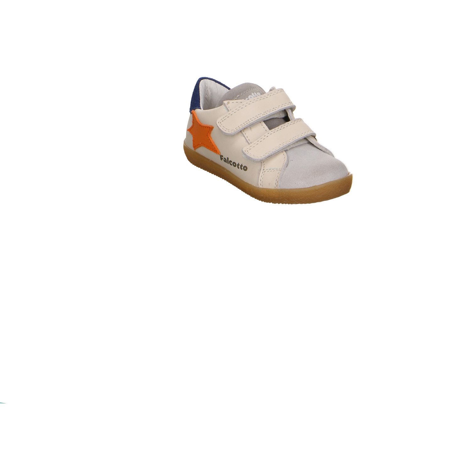 Naturino Naturino Leder Kletthalbschuh Jungen beige Klettschuh