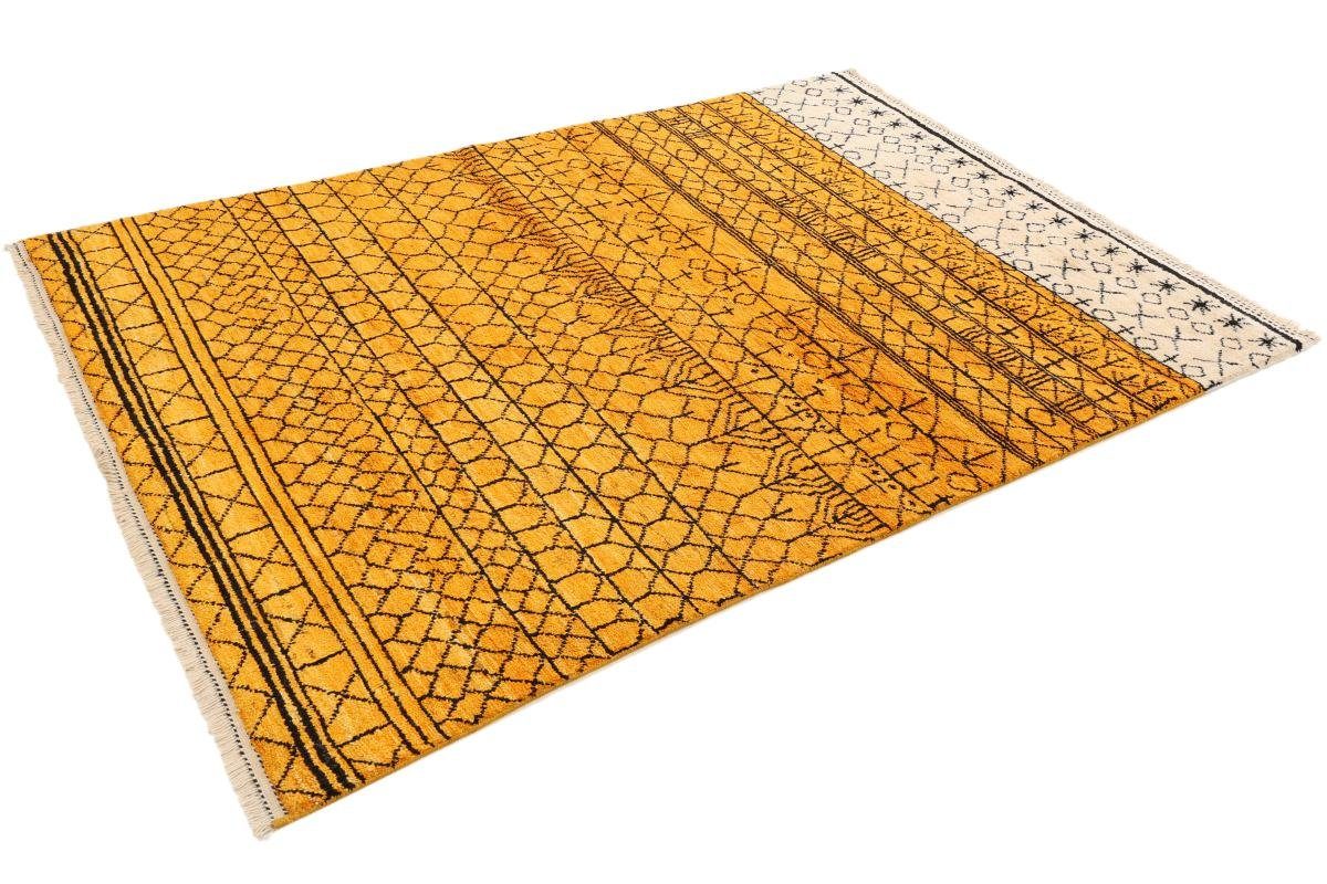 Orientteppich Berber 164x239 Handgeknüpfter 20 Moderner Orientteppich, Höhe: Trading, mm Maroccan rechteckig, Nain