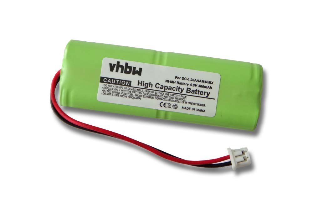 vhbw passend für Dogtra 1202NC receiver, 1202NCP receiver, 1400NCP Akku 300 mAh