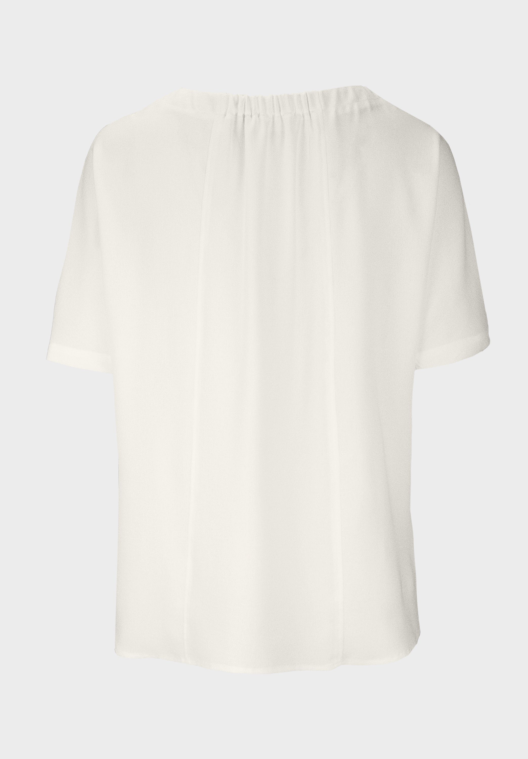 Design Shirtbluse cleanem SAHRA in mit Look bianca modischem