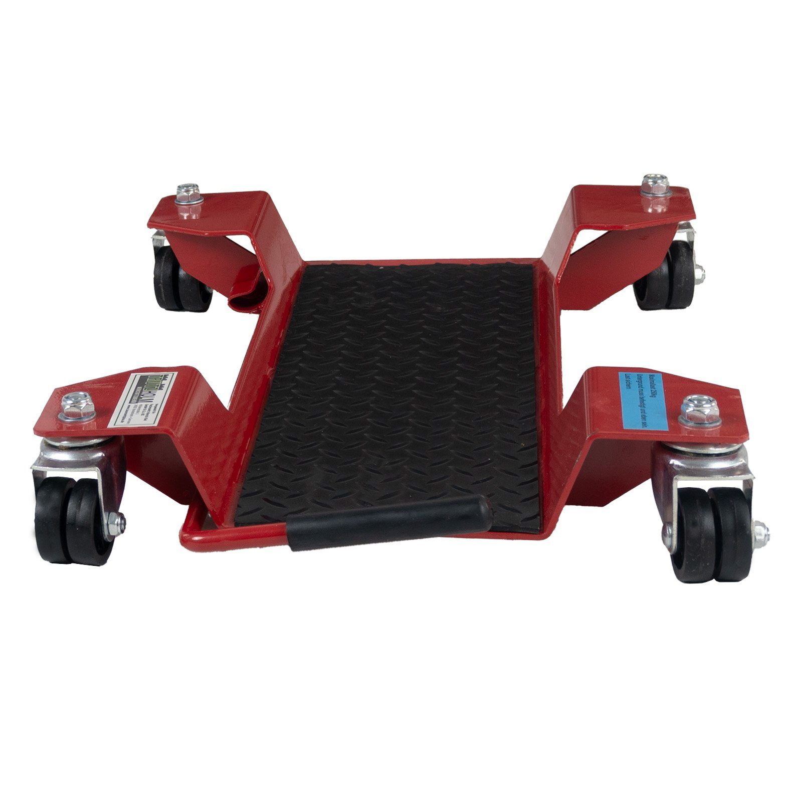 Transportroller Rangierhilfe für Motorrad mit Ständer rot 54x19 cm Last bis 250kg