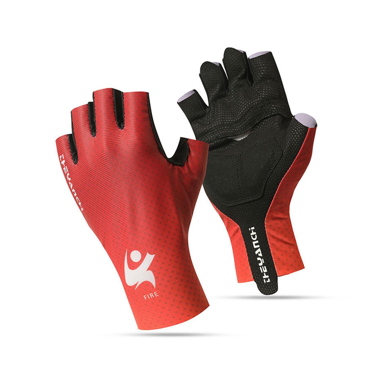 Rutschfeste Fahrradhandschuhe Halbfinger-Trainingshandschuhe Rot XL Blusmart Multisporthandschuhe Multisporthandschuhe