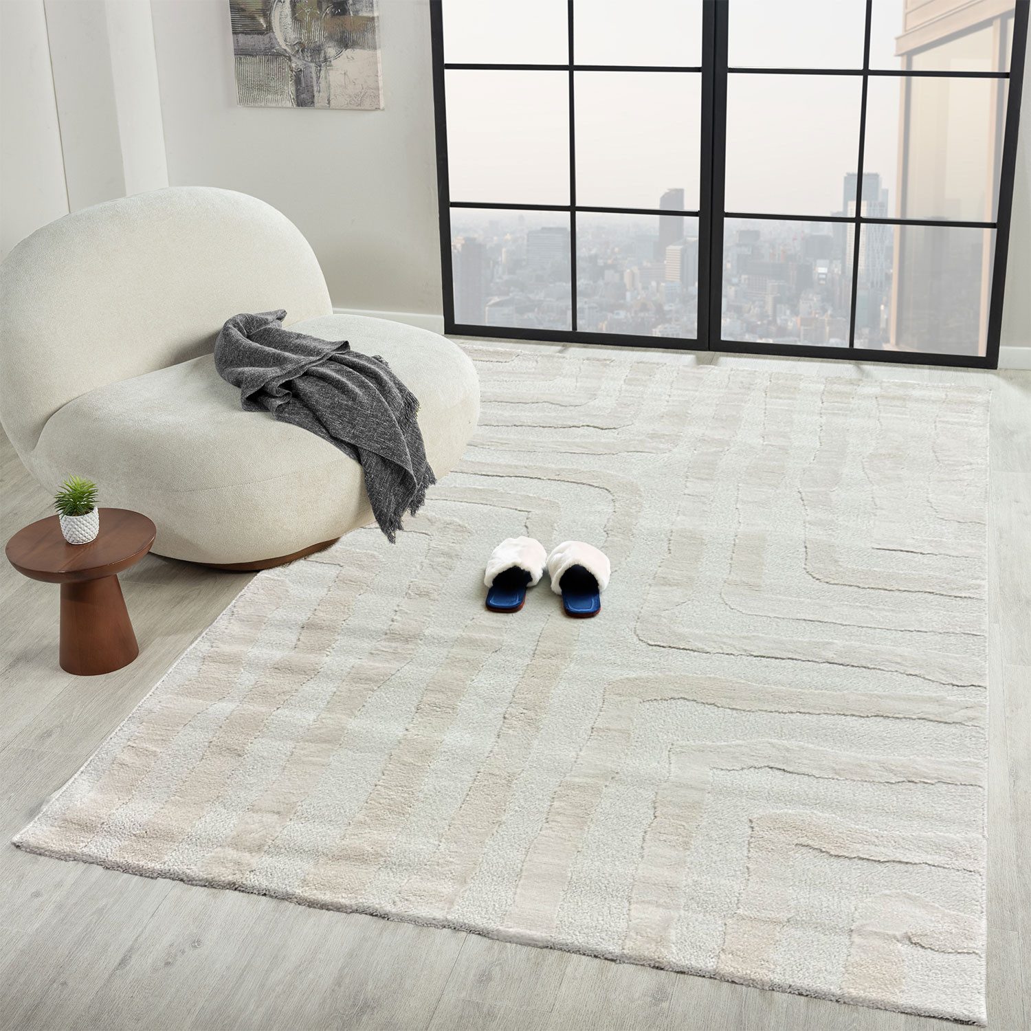 Vimoda Teppich Teppich Wohnzimmer Boho Optik günstig online kaufen