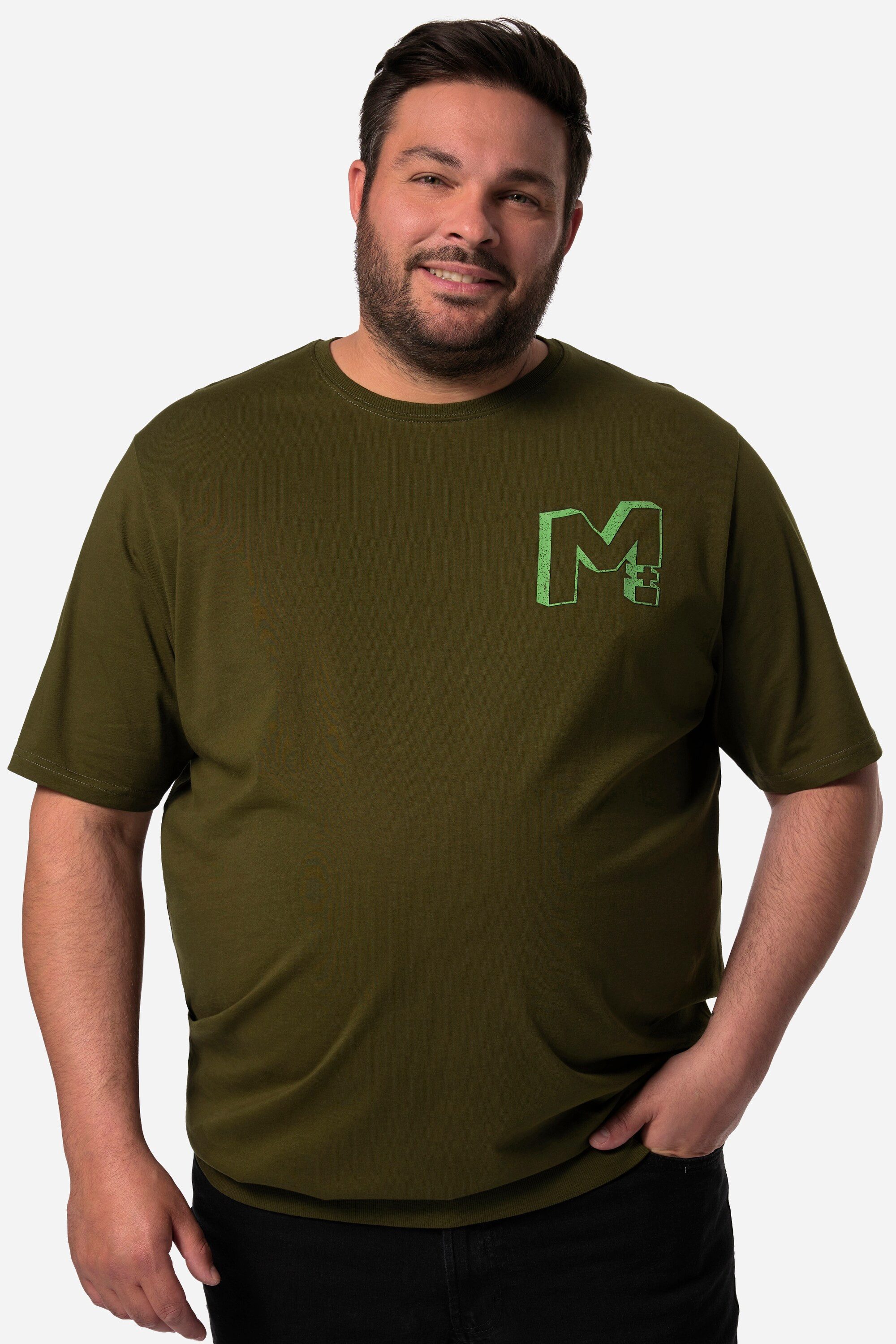 Men Plus T-Shirt Men+ T-Shirt Halbarm günstig online kaufen