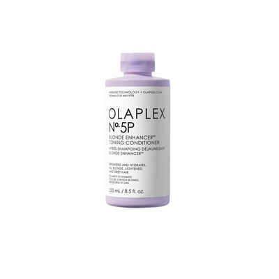 Olaplex Haarspülung No.5P Blonde Enhancer Toning Conditioner 250 ml, 1-tlg., nährend, Feuchtigkeitsspendend, neutralisiert Gelbstich