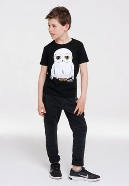 LOGOSHIRT T-Shirt Harry Potter - Hedwig mit Hedwig-Print
