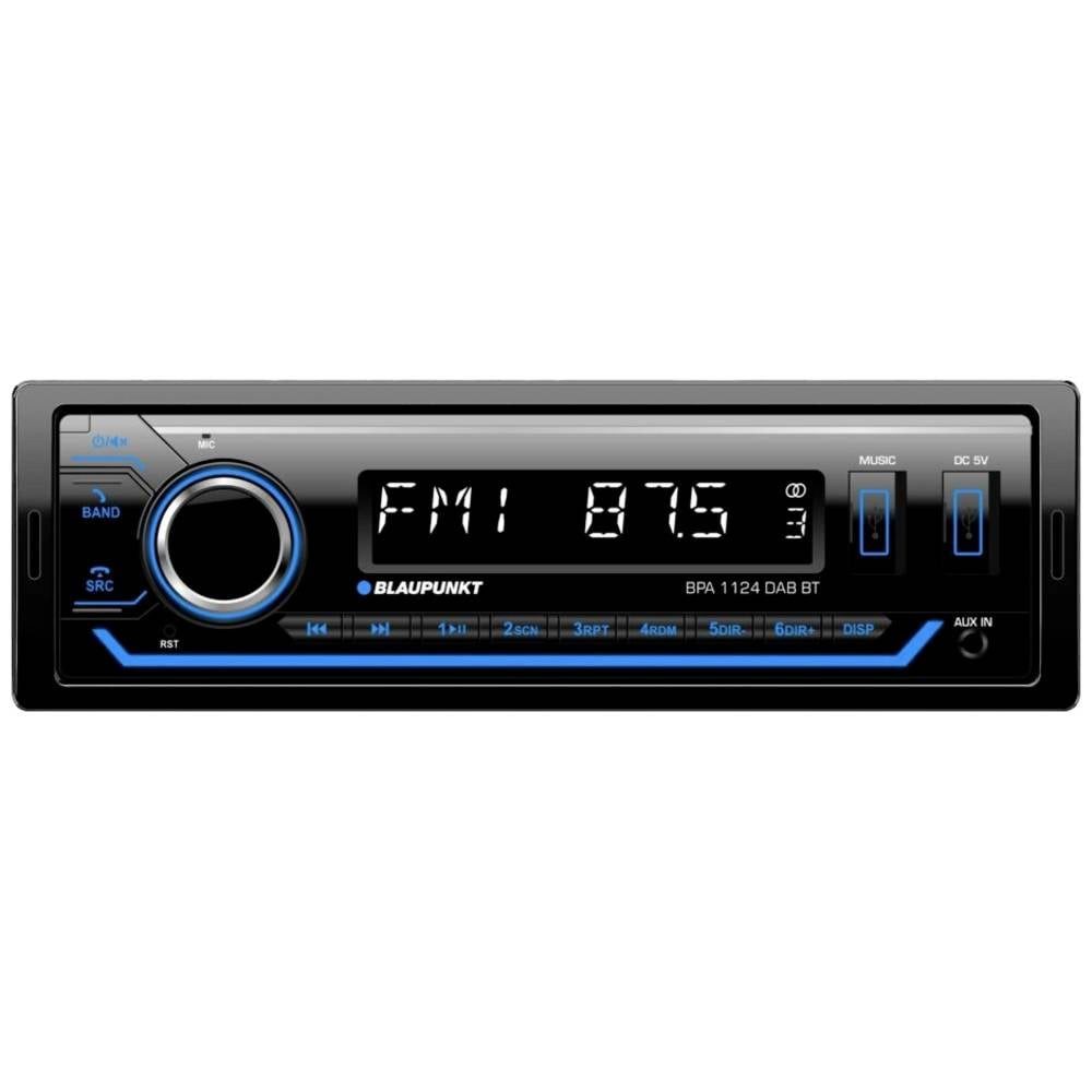 Blaupunkt Blaupunkt BPA 1124 DAB BT Autoradio Bluetooth®-Freisprecheinrichtung, Autoradio