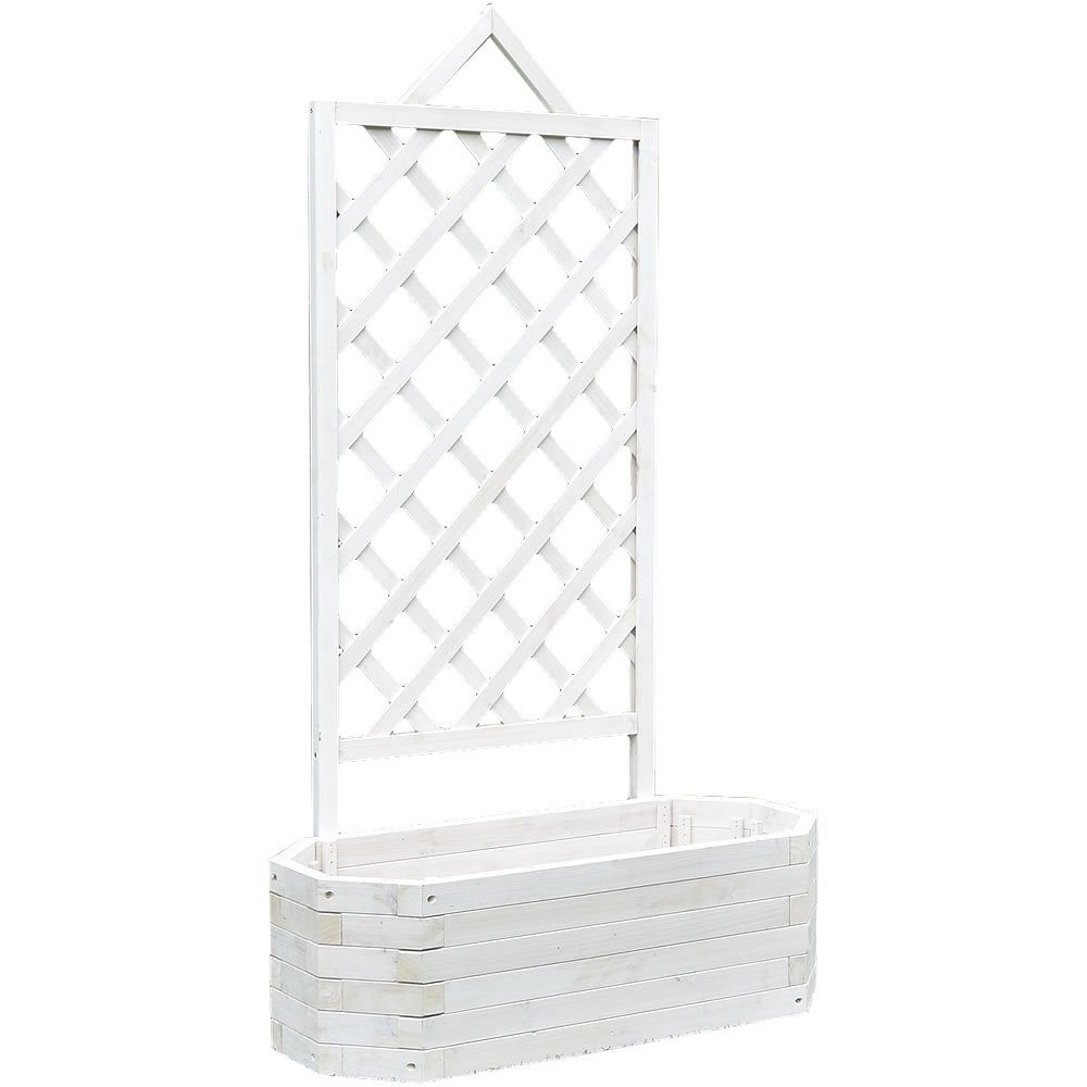 Feel2Home Rosenbogen Spalier mit Blumenkasten Rankgitter günstig online kaufen