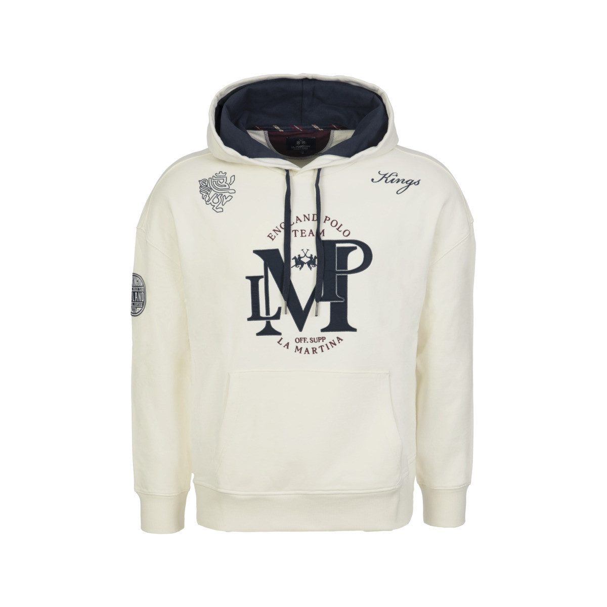 La Martina Kapuzenpullover MBF309 Herren Hoodie, Pullover, Sweatshirt, Hoody, Langarmshirt