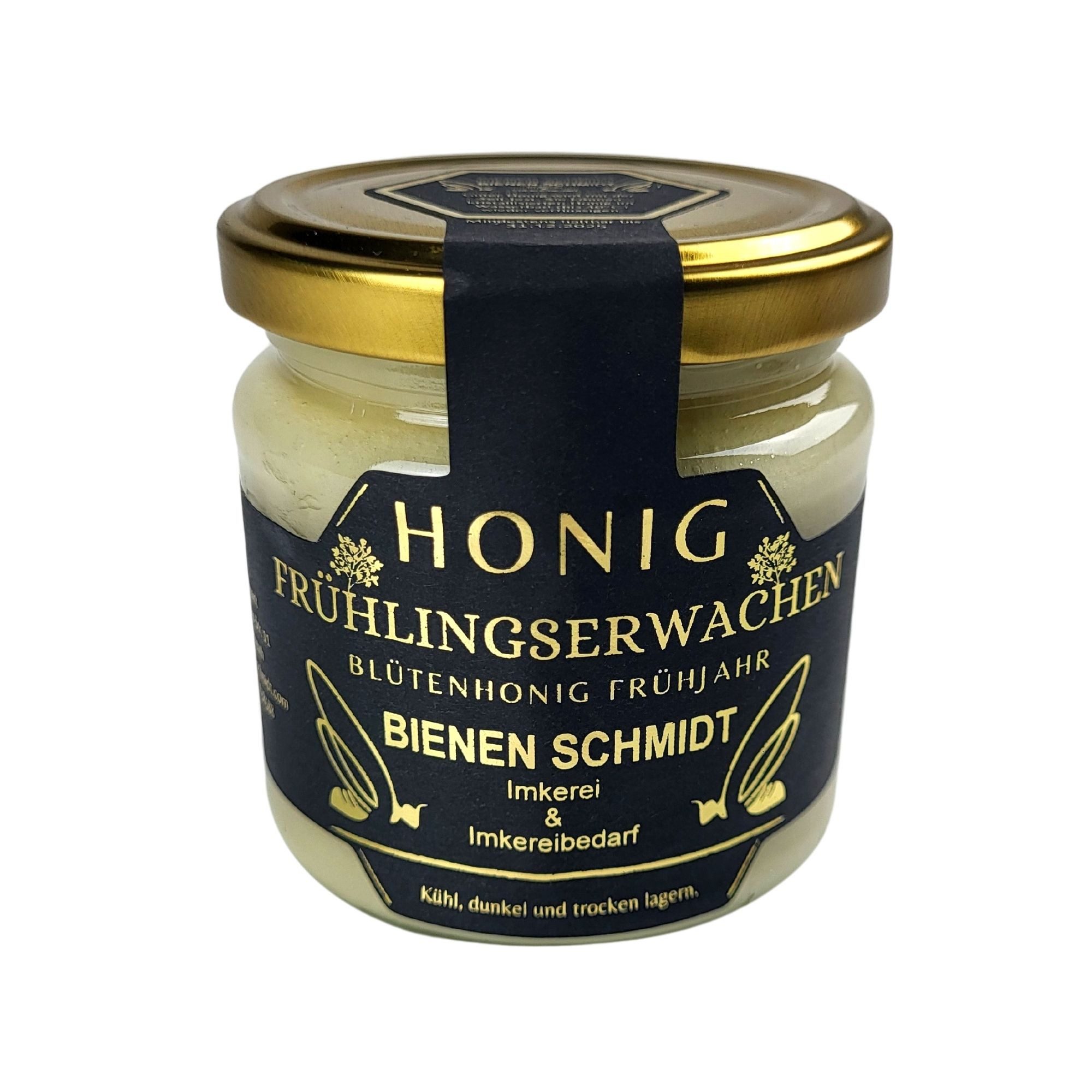 BIENEN SCHMIDT Honig "FRÜHLINGSERWACHEN" 250 g im Glas, 1 x, Frühjahrshonig aus Oberfranken, rein und natürlich, deutscher Honig