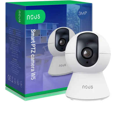 NOUS W5 IP-Kamera - Überwachungskamera - weiß Überwachungskamera (Innenbereich)