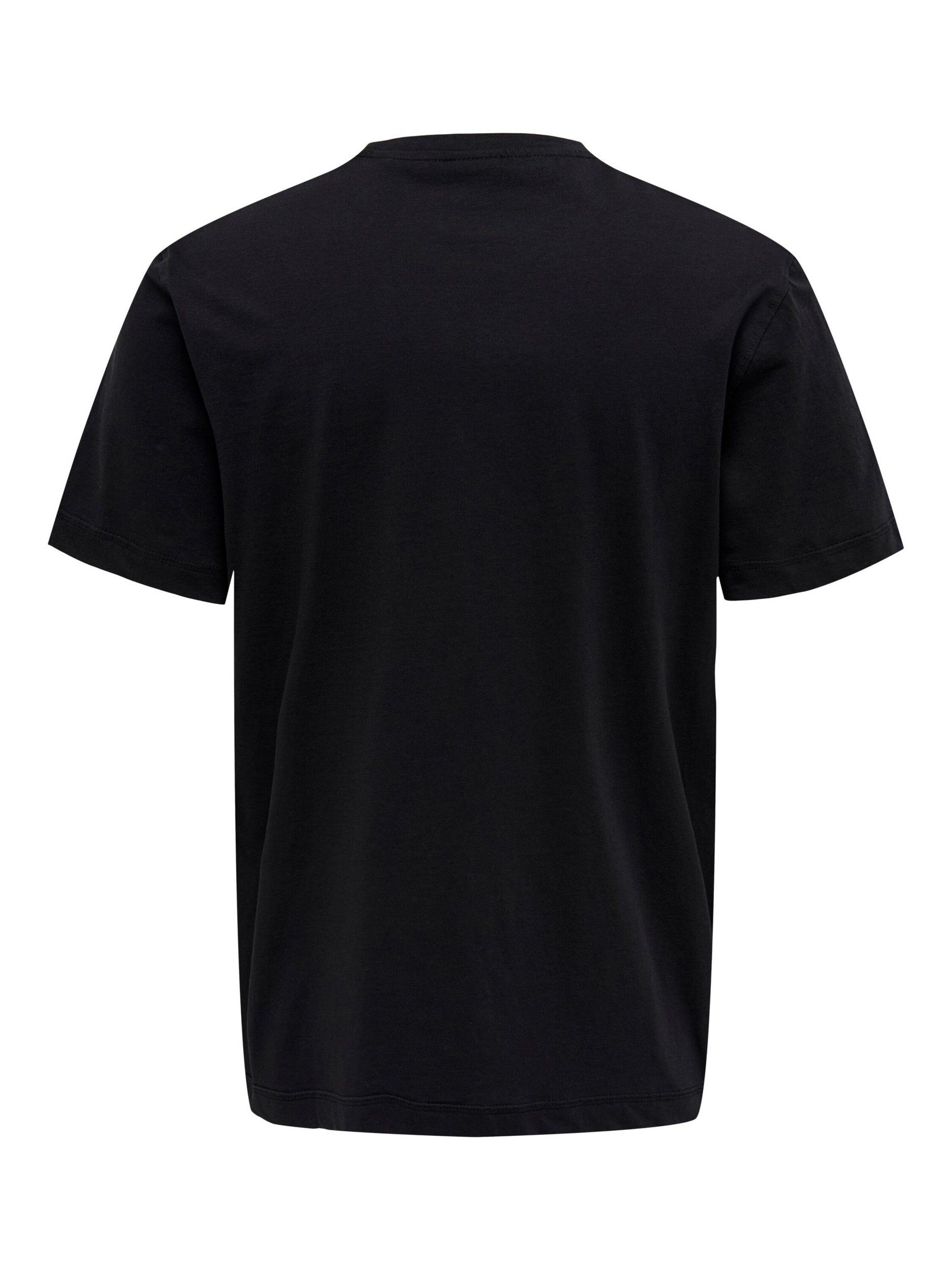 SONS T-Shirt ONLY Max Black & 22025208 (1-tlg)