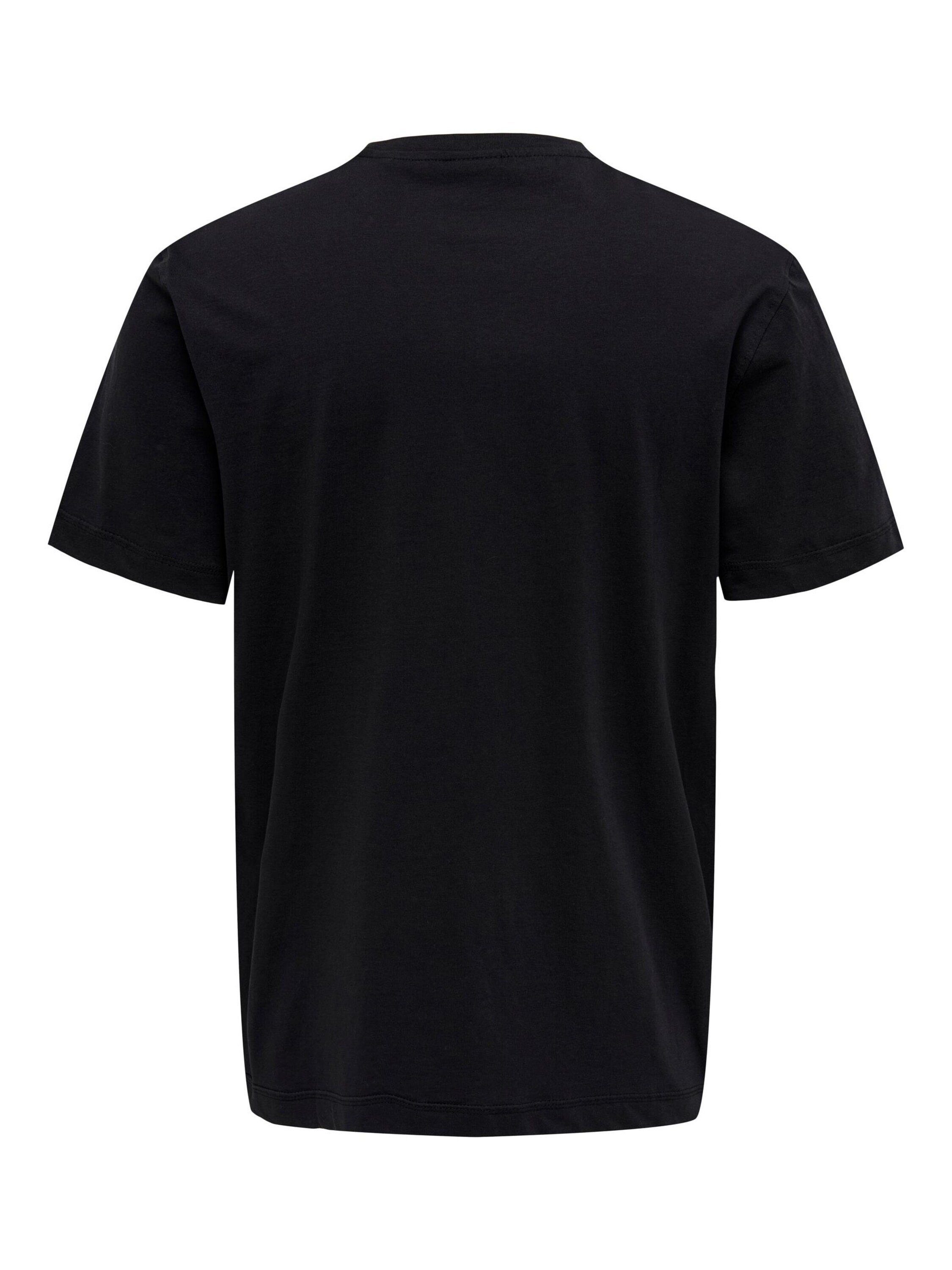 ONLY & SONS T-Shirt Max (1-tlg) Black 22025208