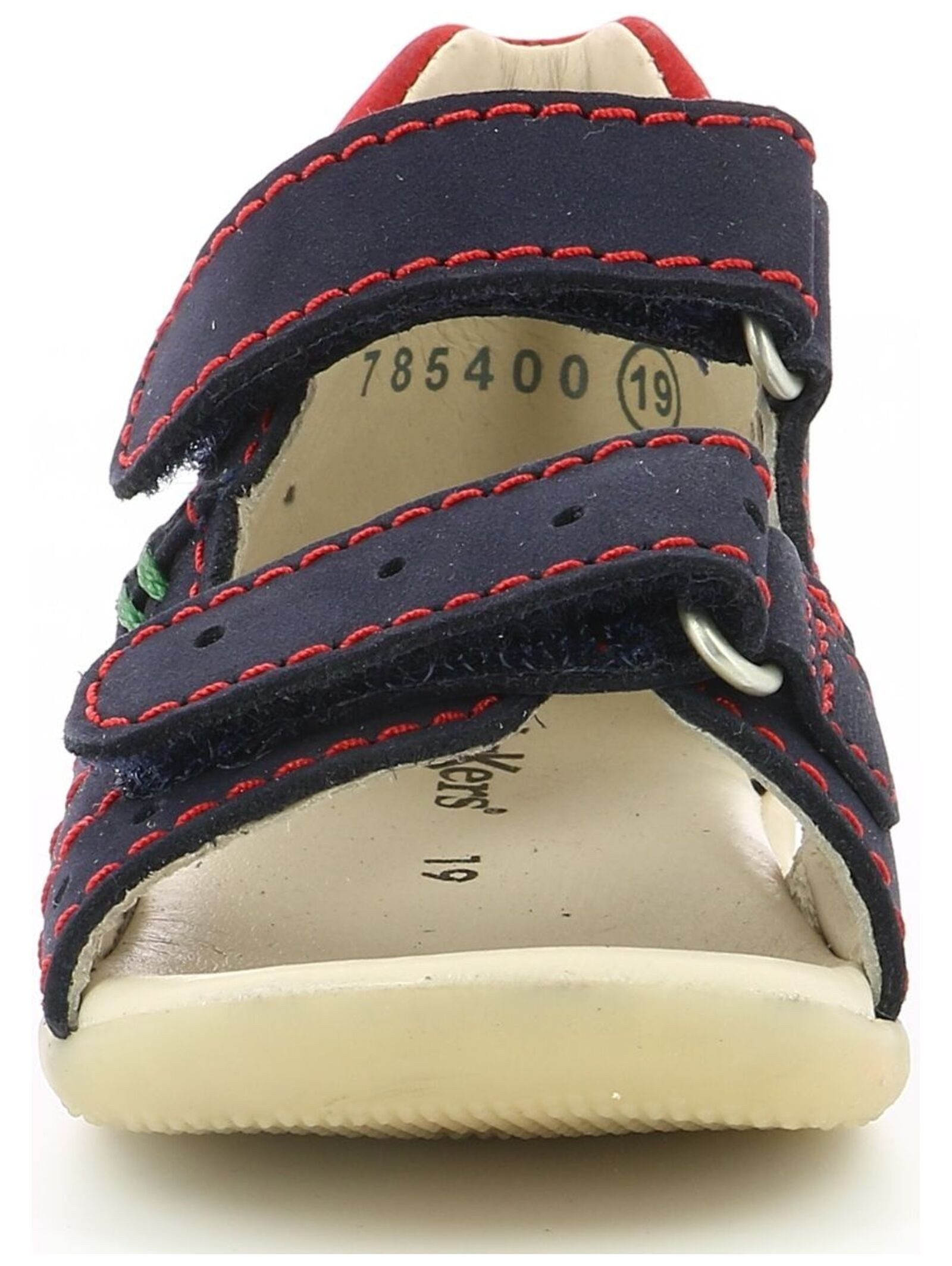 Kickers Sandalen Nubukleder Riemchensandale