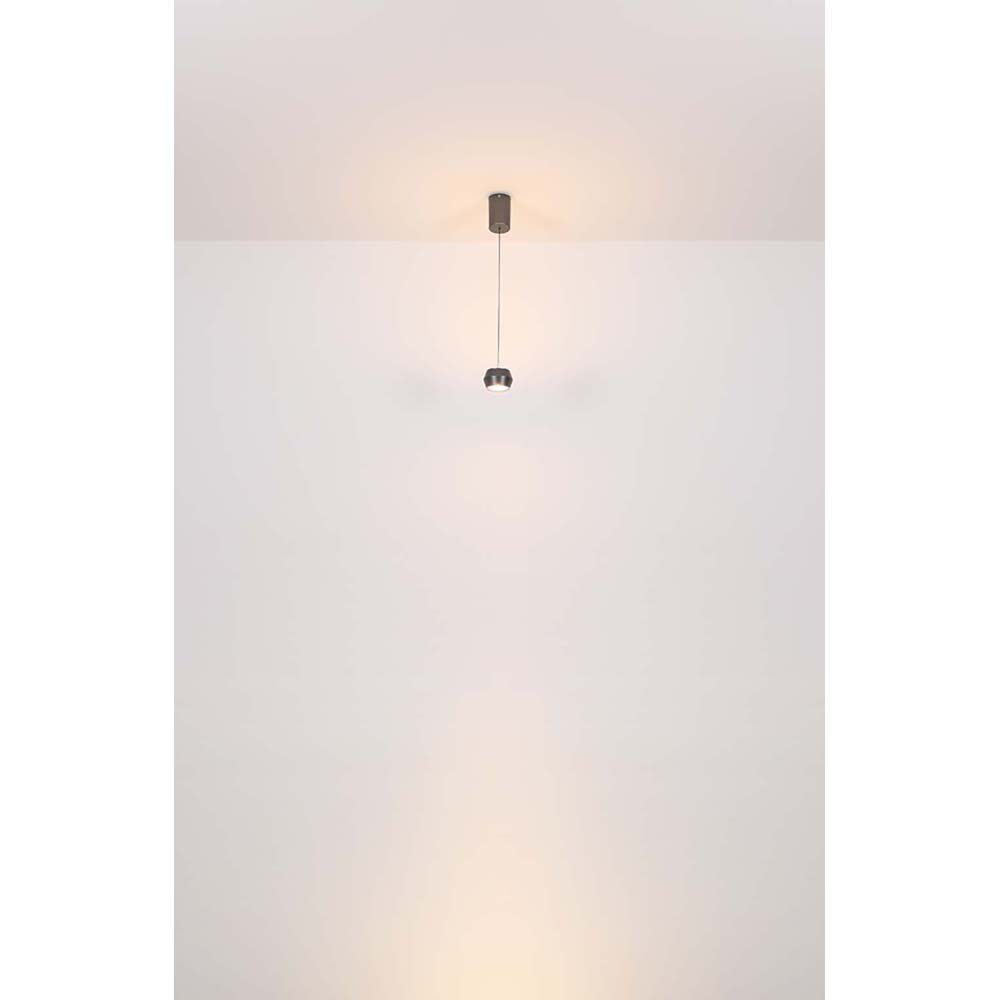 Globo Grau LED Hängelampe Pendelleuchte Pendelleuchte, LED Esszimmerlampe Deckenleuchte