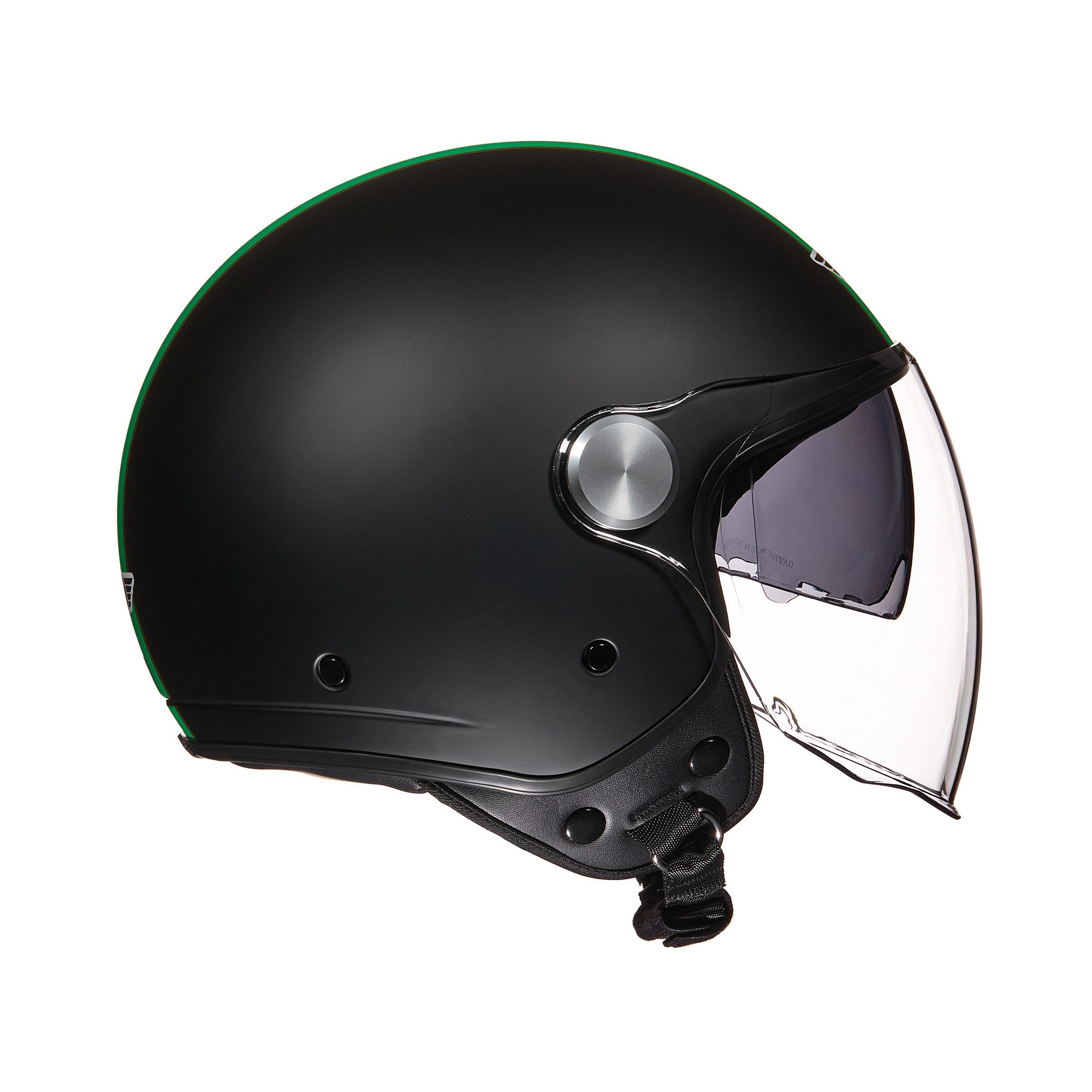 MOTO HELMETS Motorradhelm Jethelm Motorradhelm, Helm für Motorrad & Roller, Schnellverschluss, Sonnenvisier, nur 1050g – Bild 3 von 5
