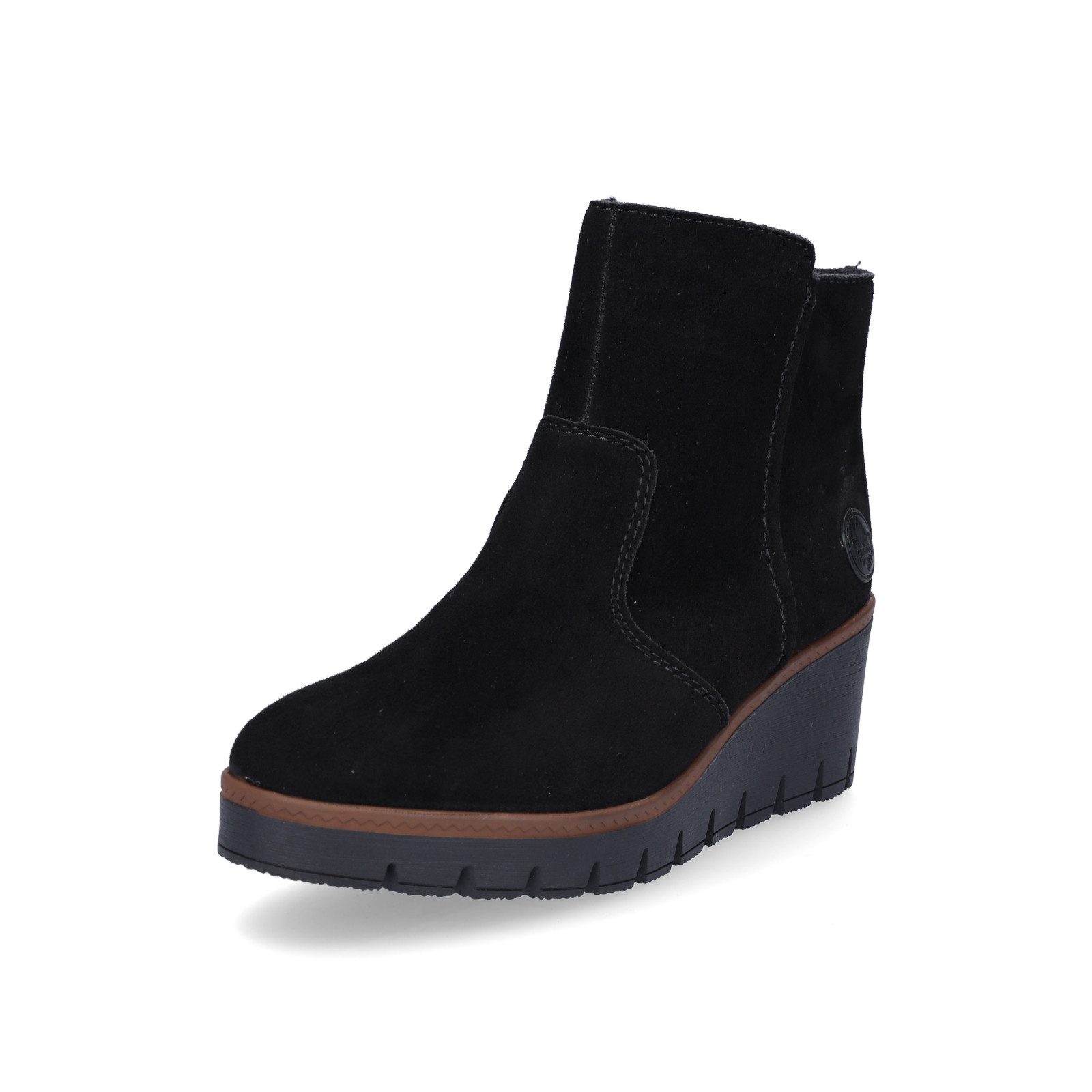 Rieker Damen Stiefelette schwarz Stiefelette