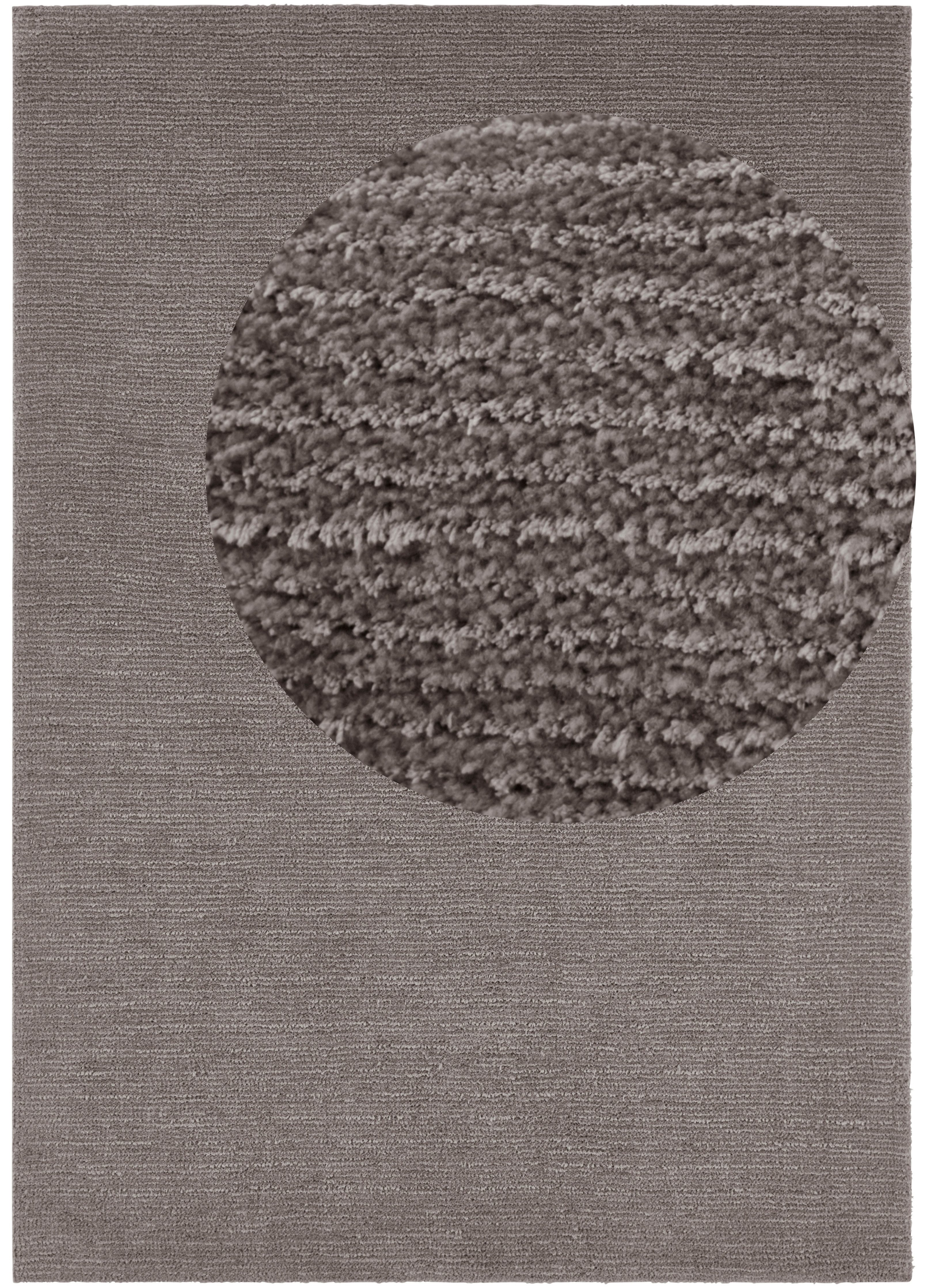 HANSE Home Teppich "Supersoft" rechteckig 10 mm Höhe Kurzflor, Läufer Moder günstig online kaufen